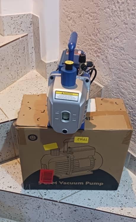 VIVOHOME A2L 1/2 HP 5 CFM 2 Stage HVAC Vacuum Pump with Sparkless Motor | Auto AC Vacuum Pump for Home Automotive Air Conditioner R32 R1234yf R454B R134a R22 R410a AC System with 2 Oil Bottles customer photo 1