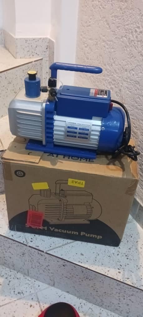 VIVOHOME A2L 1/2 HP 5 CFM 2 Stage HVAC Vacuum Pump with Sparkless Motor | Auto AC Vacuum Pump for Home Automotive Air Conditioner R32 R1234yf R454B R134a R22 R410a AC System with 2 Oil Bottles customer photo 2