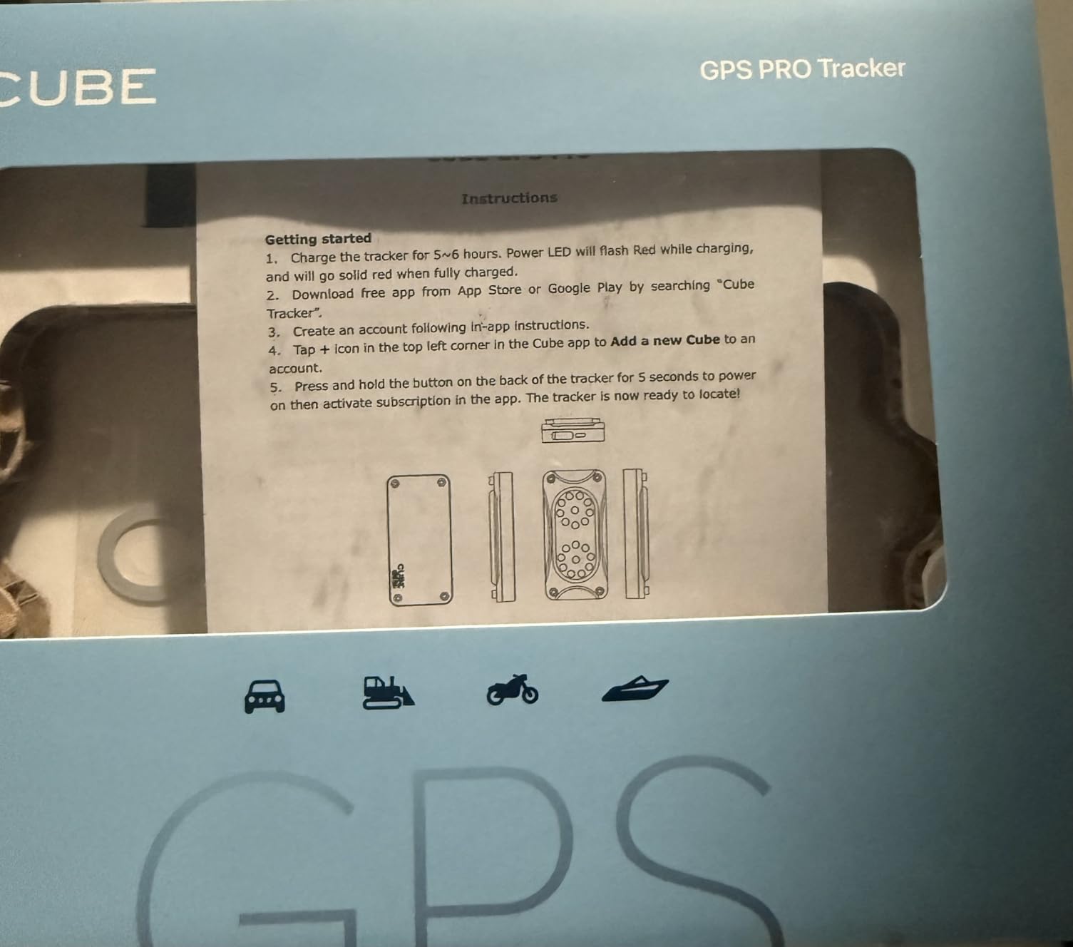 Cube Pro Real-Time GPS Tracker for Cars & Trucks w/ 4G LTE & 1 Year Battery | IP67 Waterproof Hidden Magnetic Tracking Device for Cars, Fleets, Trailers - Pinpoint Accuracy w/ Smart Alerts & Geo-Fencing customer photo 1