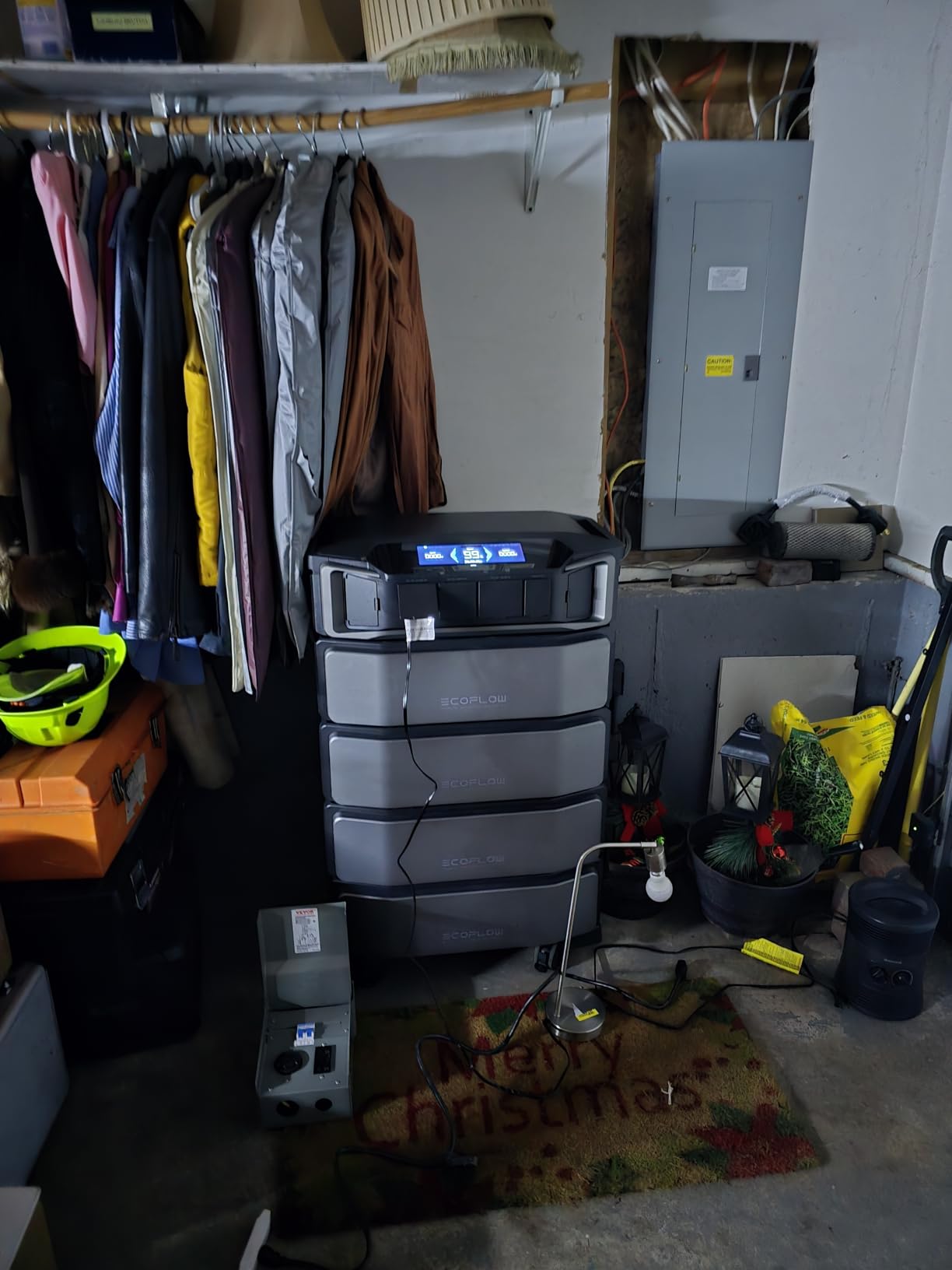 EF ECOFLOW Power Station 6144Wh DELTA Pro Ultra with 2x400W Portable Panel customer photo 2
