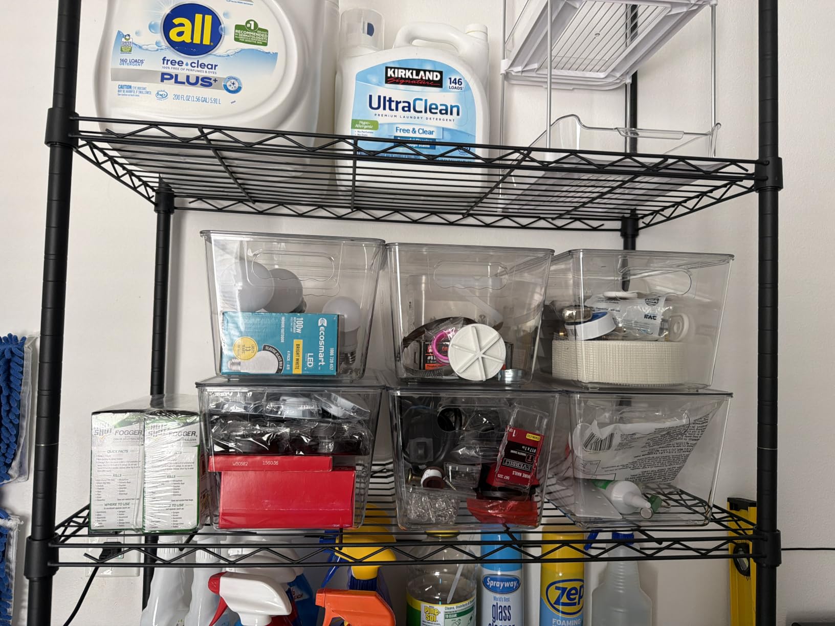 Vtopmart 8pcs Clear Stackable Storage Bins with Lids | BPA-free food-grade PET customer photo 1