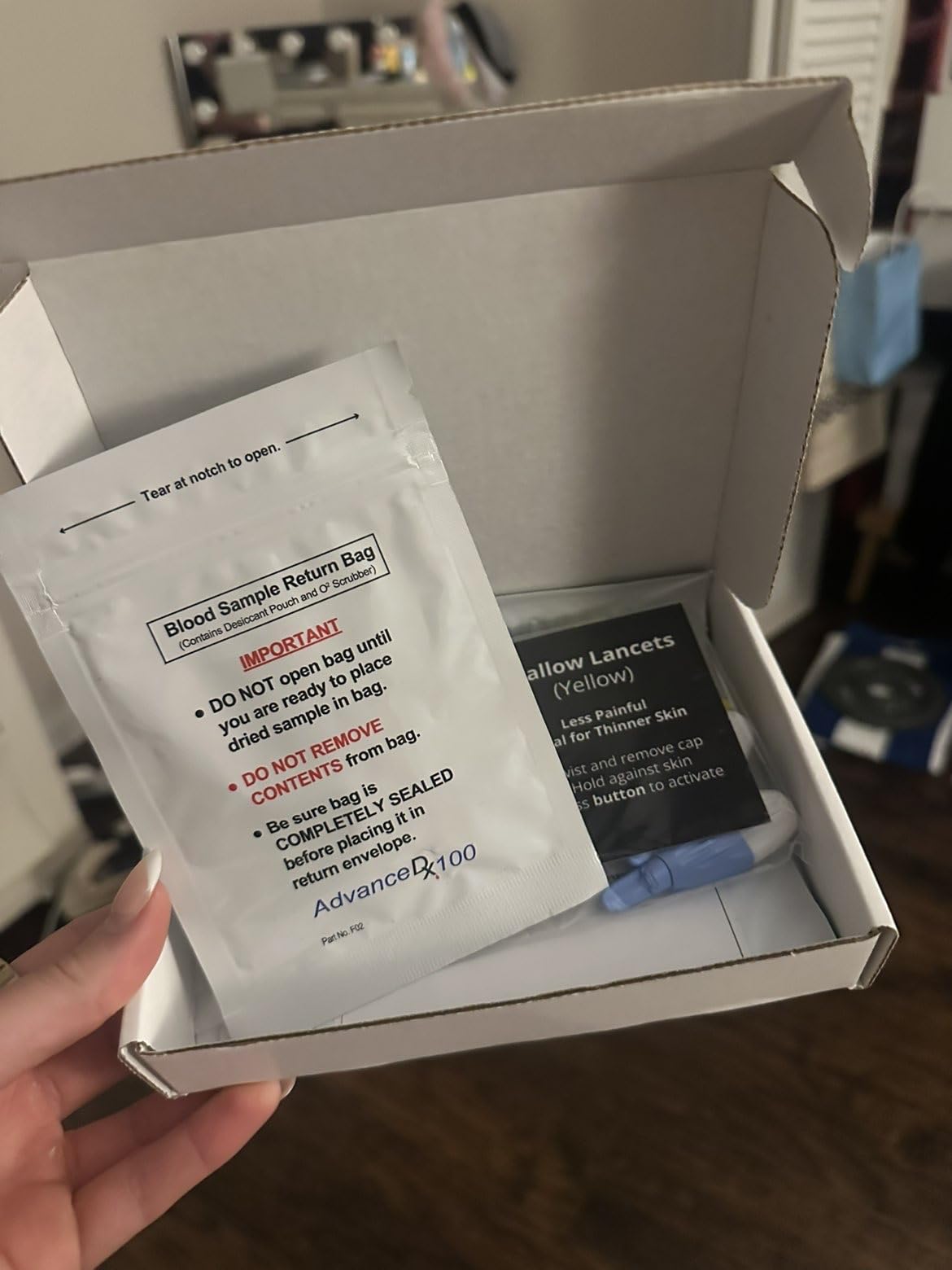 Verisana Liver Test - At-Home Liver Health & Function Check - 7 Biomarkers Including AST, ALT, GGT, AST/ALT Ratio, HbA1c, HsCRP, TBILI - CLIA-Certified Lab customer photo 1
