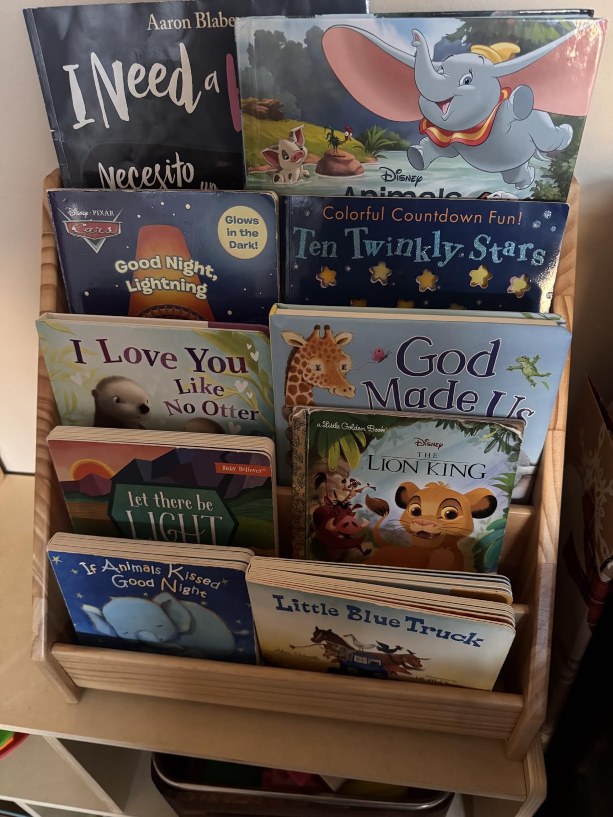 Montessori Bookshelf, Toddler Bookshelf for Kids, Organize Your Little One's Reading Adventure with Our Bookshelf - Perfect for Kids! (Wood) customer photo 1
