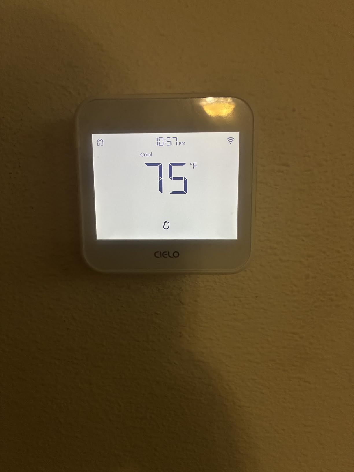 Cielo Smart Thermostat Eco for Central HVAC, Energy Star Certified (White) | Supports Conventional Systems up to (2H/2C) & Heat Pumps (4H/2C) | Free C-Wire Adapter customer photo 2
