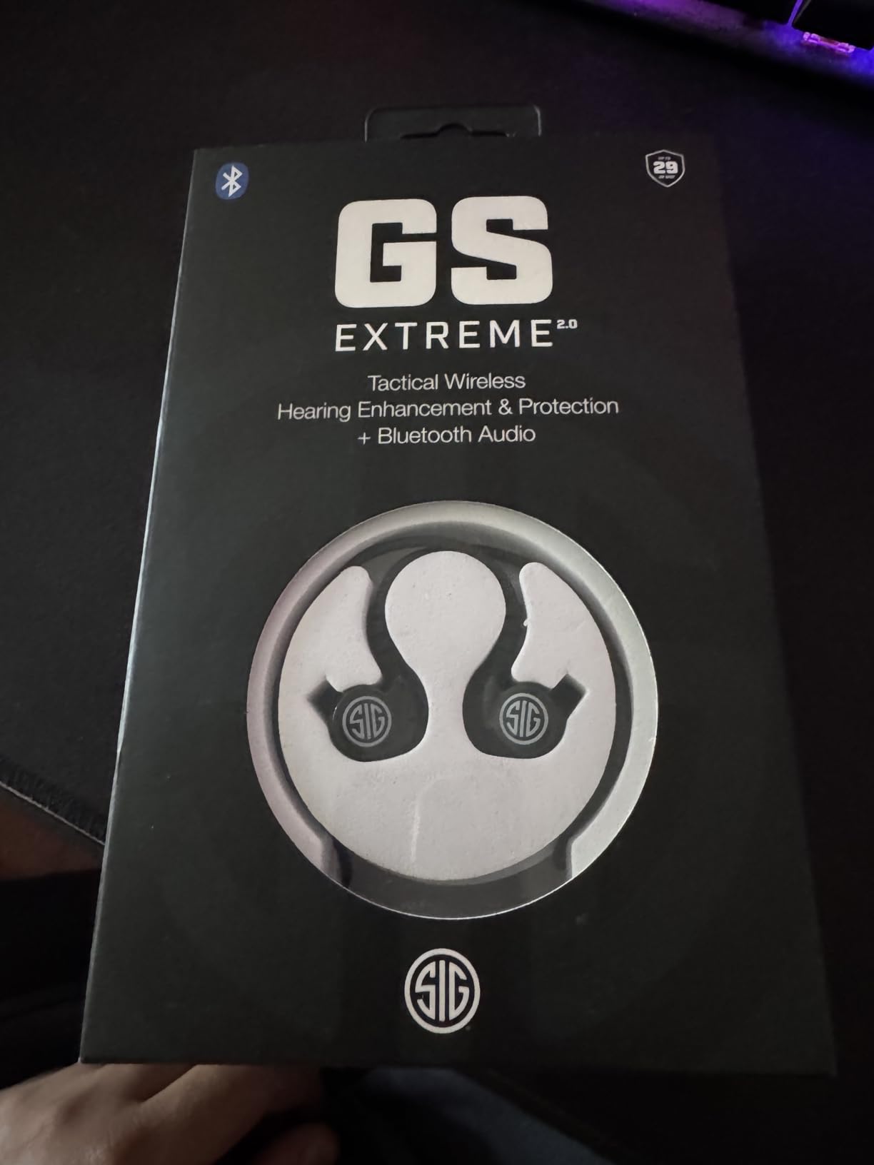 AXIL x SIG SAUER Hearing Protection & Enhancement, 3-In-1 Shooting Hearing Protection, Bluetooth Earbuds And Earmuffs customer photo 1