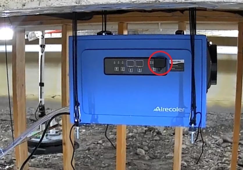 125 Pints Commercial Dehumidifier for Crawl Space & Basement | Industrial Grade Water Damage Restoration, Drain Hose Included, Timer, Auto Defrost, Memory Starting | Airecoler GT-X5 customer photo 2