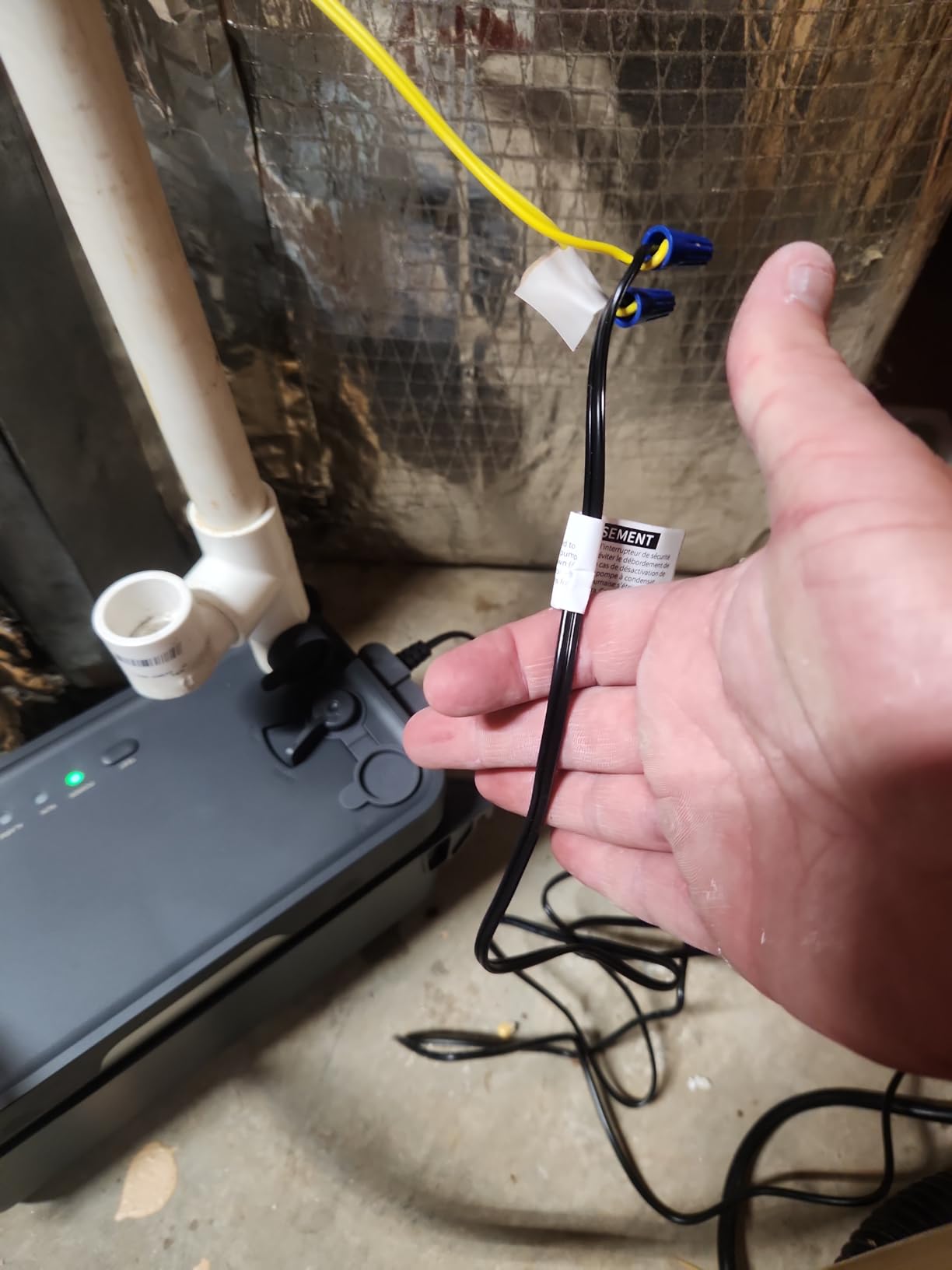 Cleartide Condensate HVAC Pump, Ultra-Quiet 25dB, 1/30 HP 144 GPH, Automatic Condensate Removal Pump with Safety Switch for Air Conditioner/Furnace/Dehumidifier/Ice Machine, 27.8FT Head Height customer photo 2