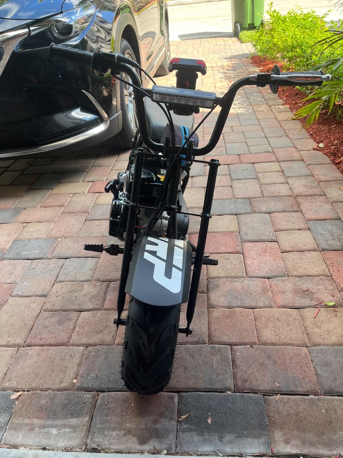 FRP GMB100 Plus Gas Mini Bike 99cc 4-Stroke Off Road Headlight & Gaiter customer photo 1