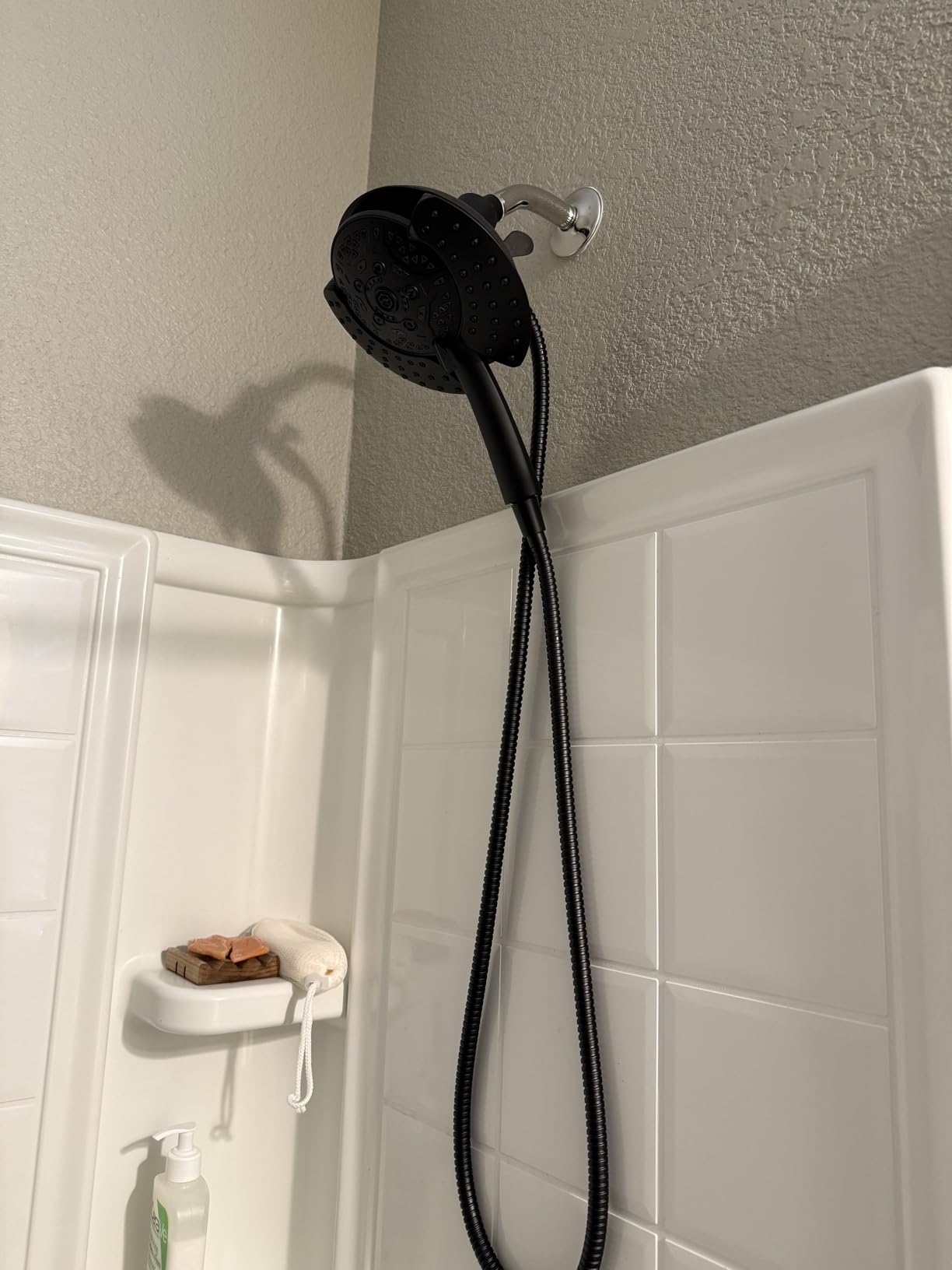 INAVAMZ 2 in 1 Shower Head with Handheld Combo High Pressure Nickel 2.5 GPM | 7.2