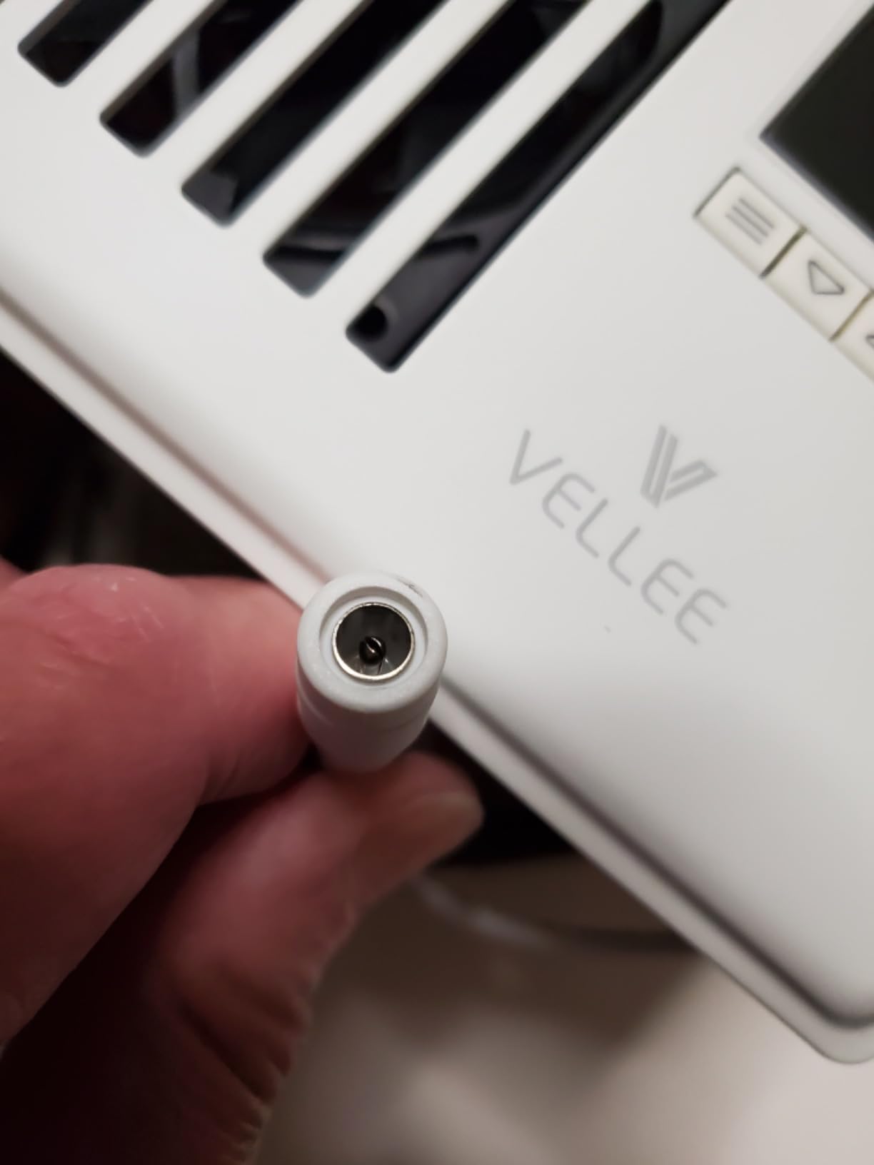 VELLEE Quiet Register Booster Fan Fits Duct Opening 4