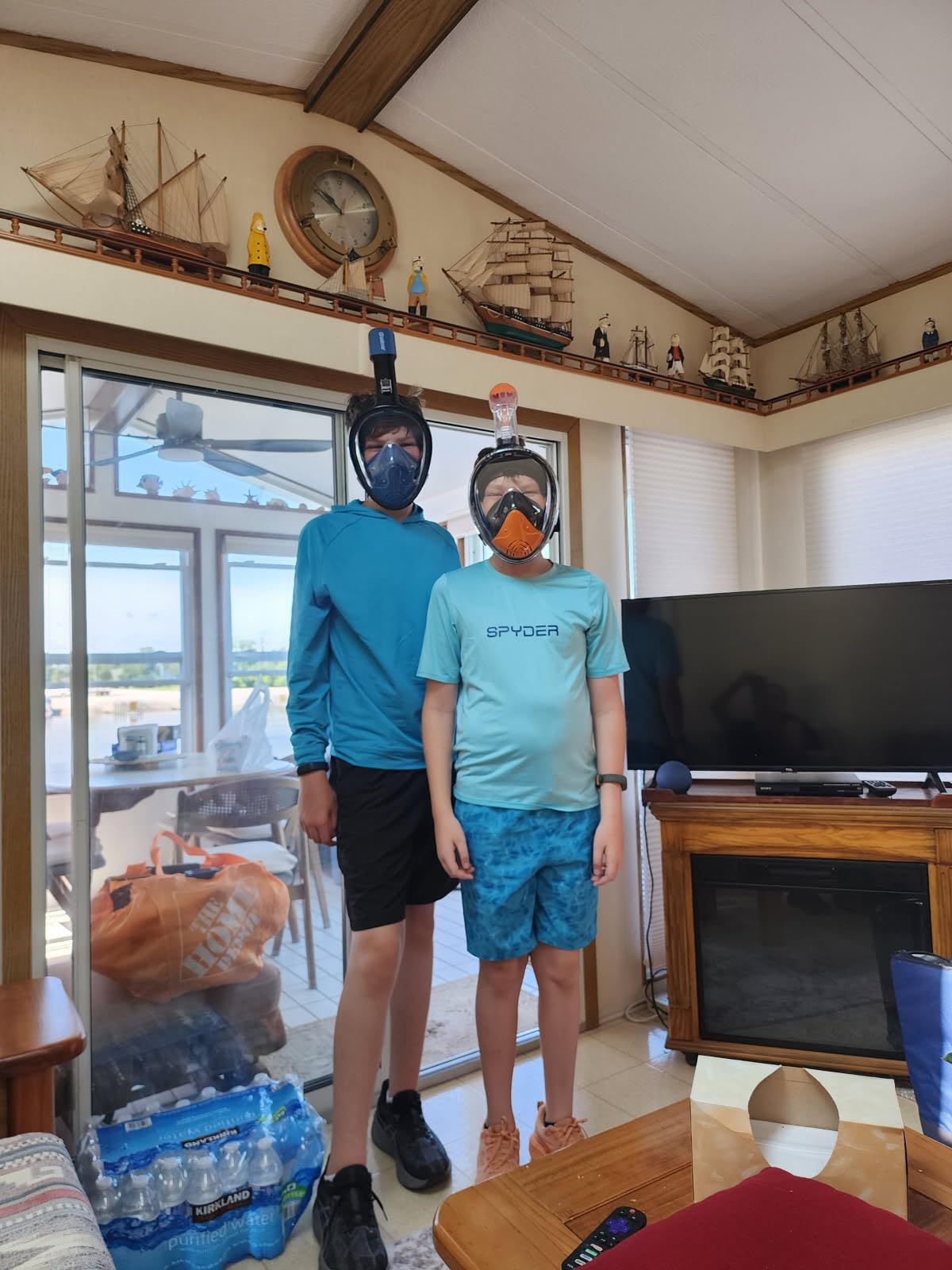 Greatever Full Face Snorkel Mask, Snorkeling Gear for Adults with Latest Dry Top Breathing System and Detachable Camera Mount, Foldable Snorkel Mask Adult, Snorkels Anti-Fog & Anti-Leak customer photo 1