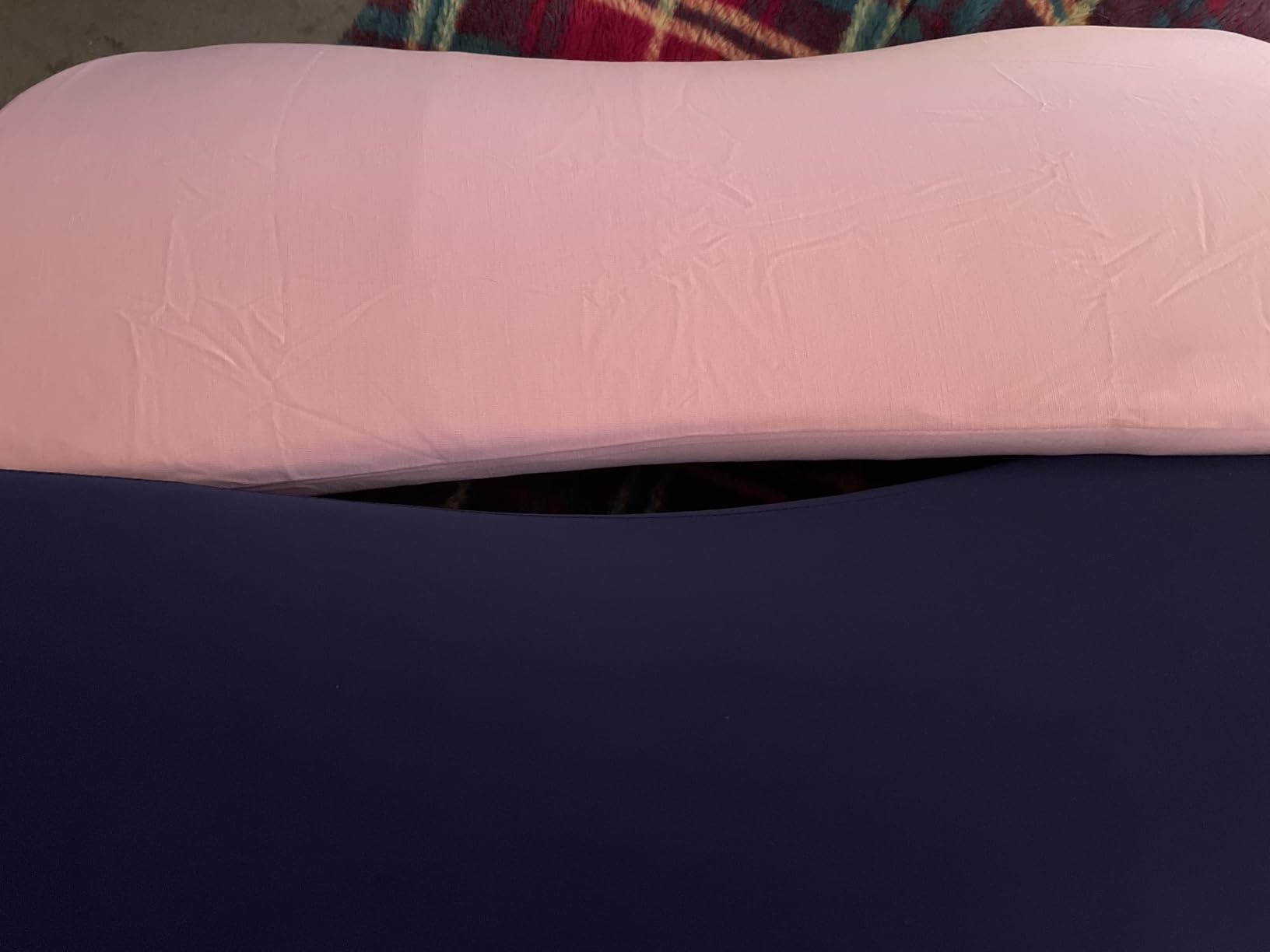 vamorry Lumbar Pillow for Sleeping, Lumbar Support Pillow for Bed for Back Pain Relief, Memory Foam Lower Back Pillow for Bed, Back Support Pillow for Side & Back Sleepers, Washable Cover customer photo 1