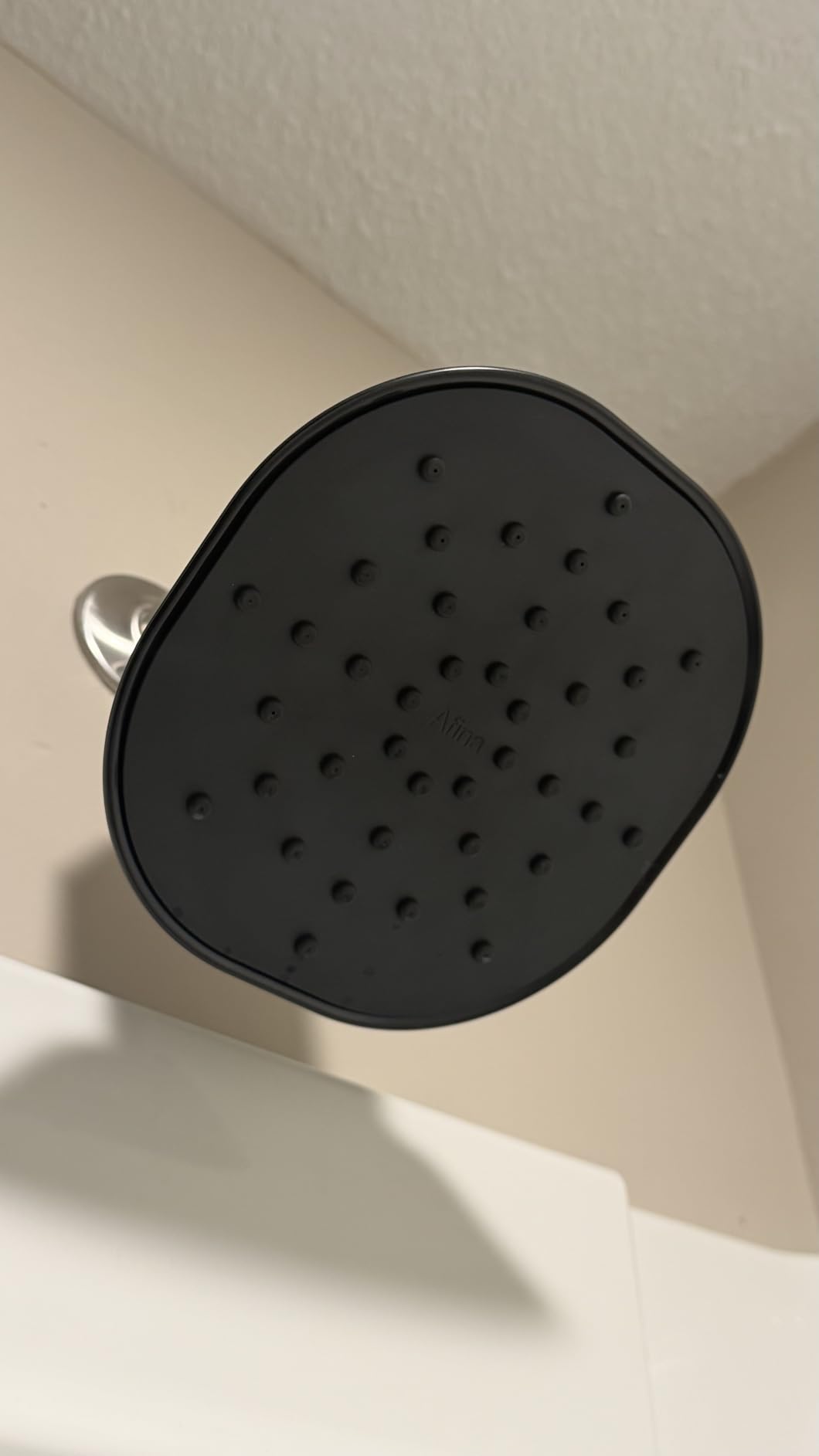 Afina Filtered Shower Head, High Pressure Rainfall (Chrome) | KDF-55 Shower Filter & Water Filter Showerhead for Hard Water, Reduces Chlorine for Softer Skin & Hair customer photo 1