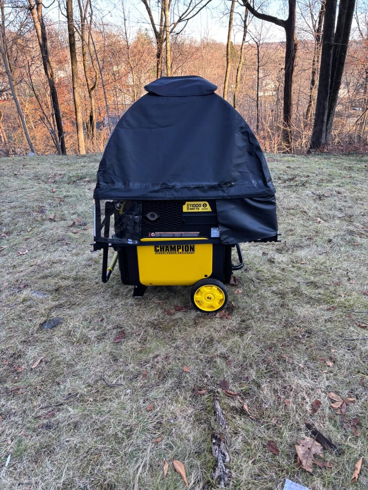 Champion Power Equipment 11,000-Watt Wireless Remote Start Home Backup Portable Inverter Generator with Quiet Technology and Free 3-Year Warranty customer photo 1