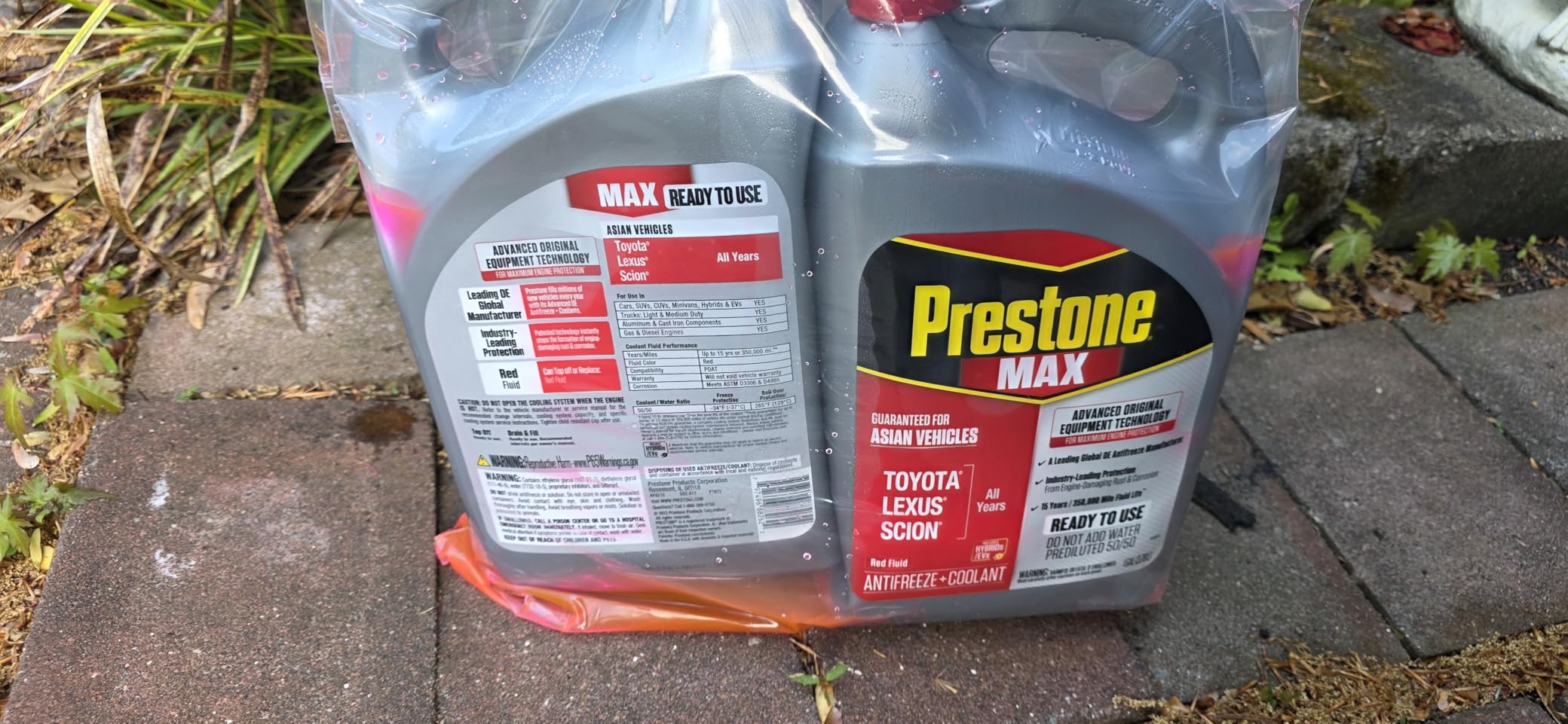 Prestone MAX Asian Green 50/50 Antifreeze Automotive Coolant, Pack of One customer photo 1