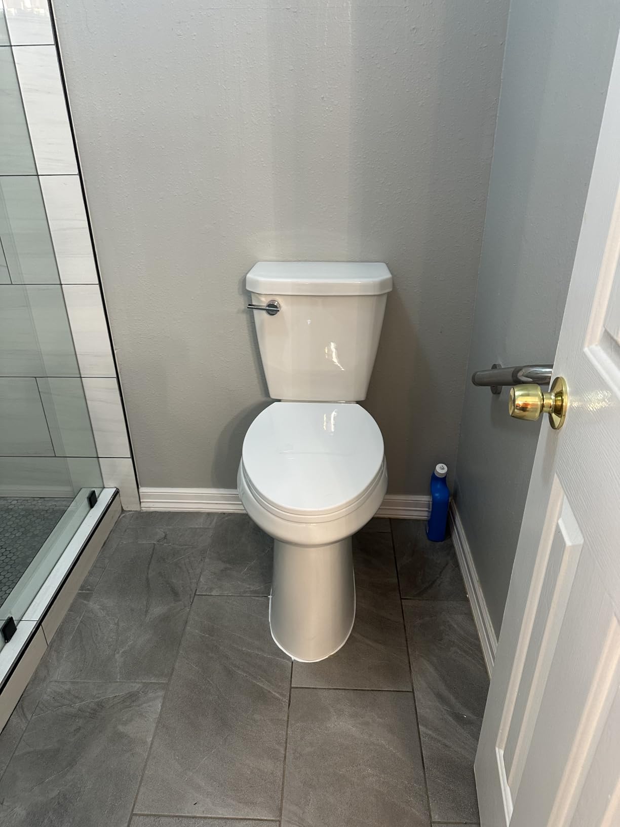SUPERFLO 21 Inch High Toilet Elongated Extra Tall Toilets | with Comfort Height Toilet Seat & 1.28 GPF Single Flush, Suitable For Seniors & Tall Person customer photo 1
