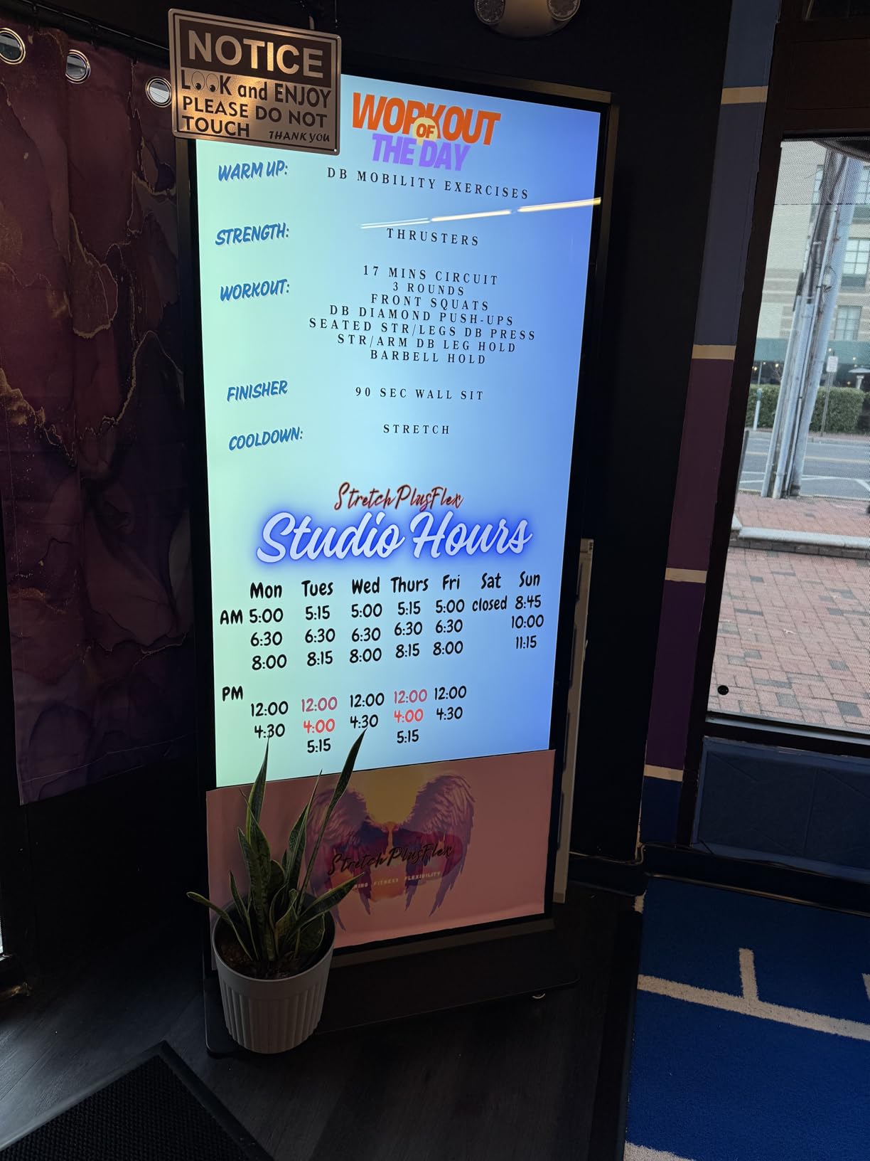 65 inch Indoor Digital Signage 4K Touchscreen, CMS Software, IPS Floor Standing Digital Kiosks Interactive Displays with WiFi HDMI/USB Input Auto AD Player, Android OS Black customer photo 2