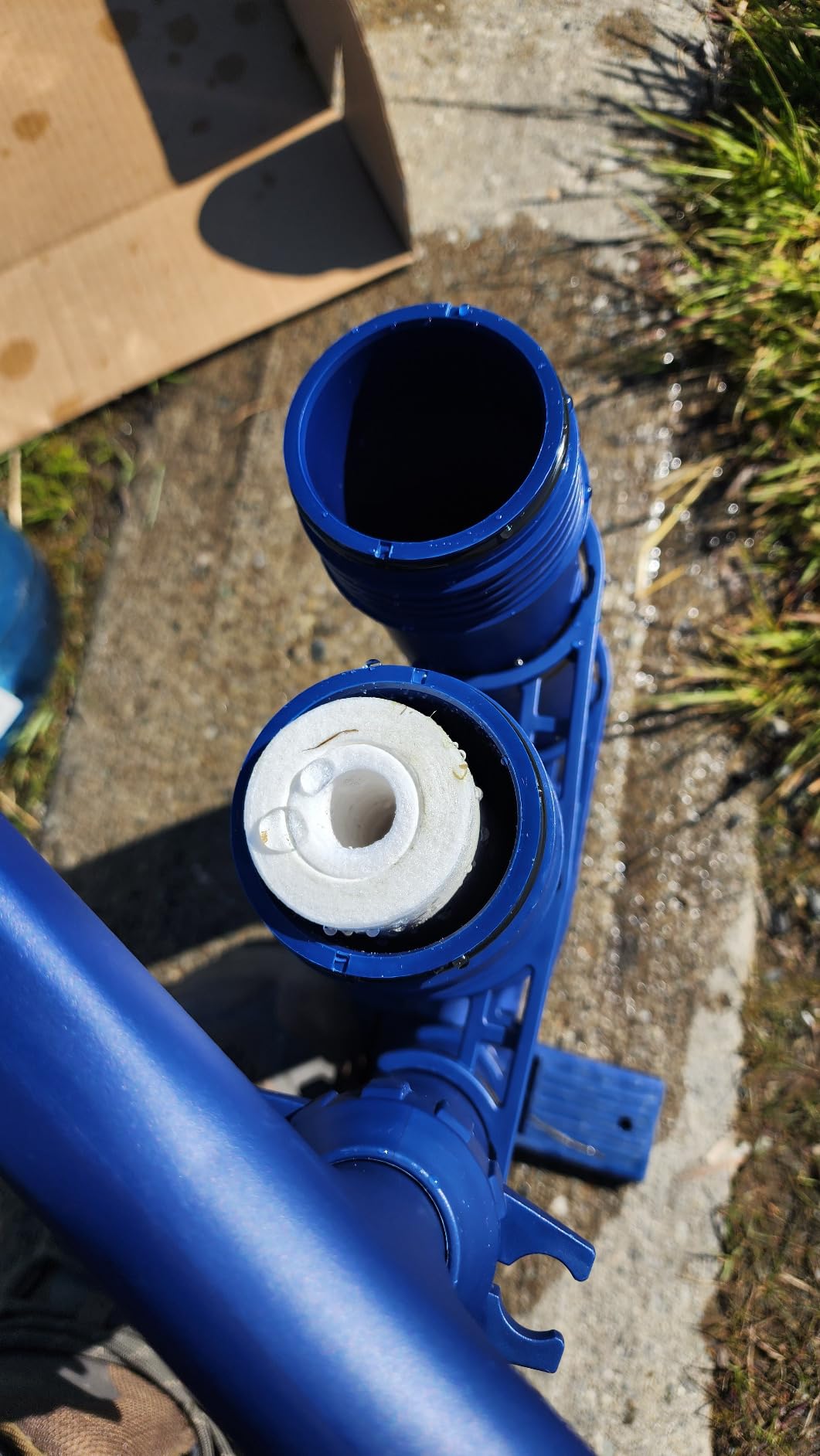 Pro Portable Water Filter for Camping - Water Purifier Survival | Hand-pump emergency filtration for hiking, backpacking & off-grid base camps; 3-stage ultrafiltration, 1.5L/min, 3000L customer photo 1