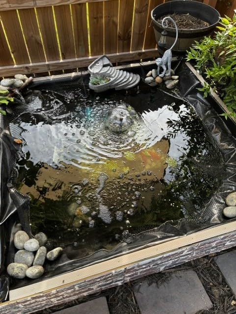 18W Aquarium UV Light for 100-1000 Gallon, UV Pond Water Clarifier for Koi Pond, Swimming Pool, Spa, Large Fish Tank, Cold Plunge UV Light for Pond Algae Control customer photo 2