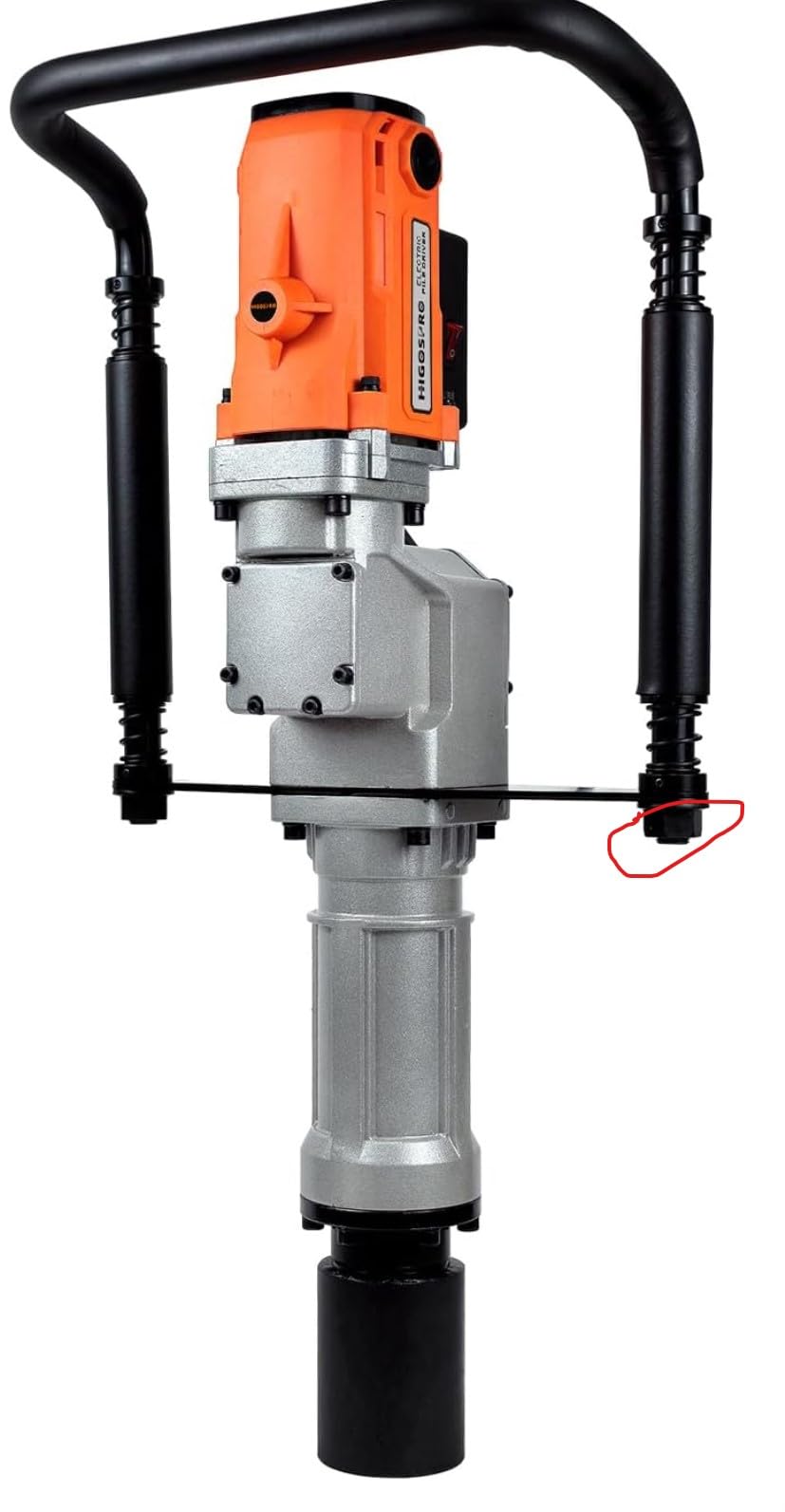2200W Electric T Post Driver with 2 Sleeves (55/70mm), 110V | 2100BPM, 85J Impact, 2 Sleeves (55mm/70mm), Ergonomic Handle, for Metal Fencing, Landscaping, and DIY Projects customer photo 2