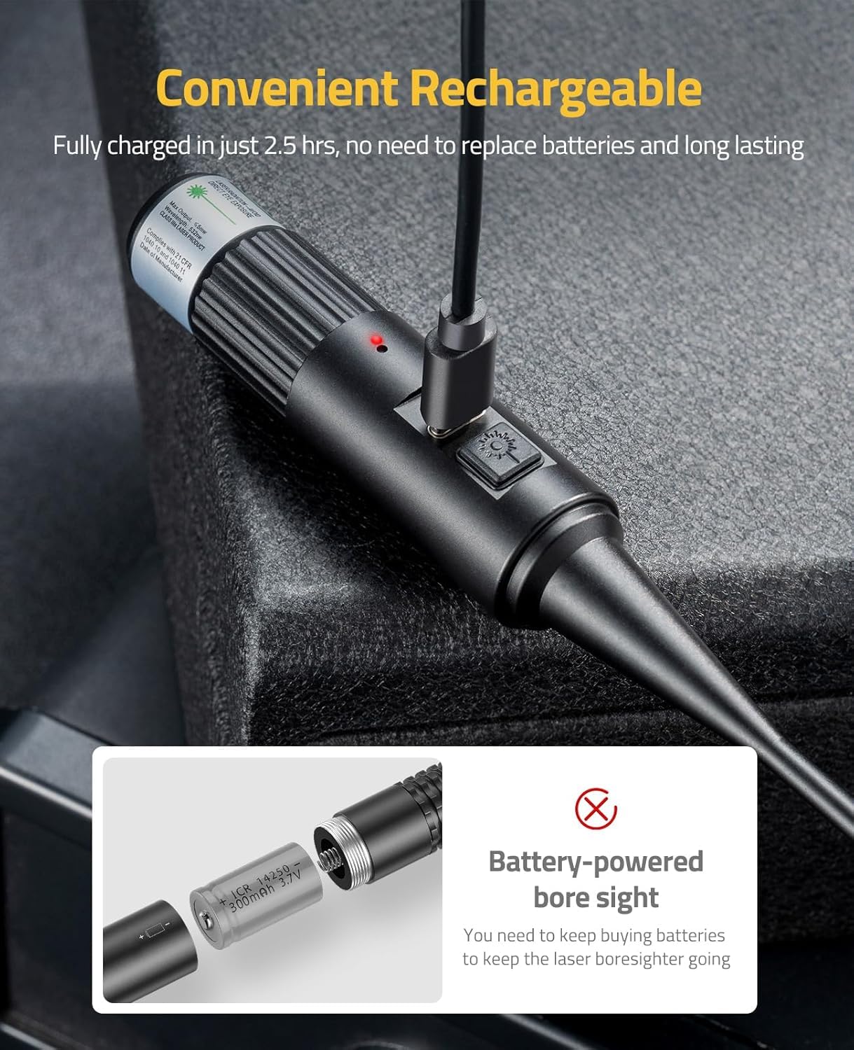 CVLIFE Bore Sight Laser Kit fit 0.17 to 12GA Calibers for All Gun customer photo 2