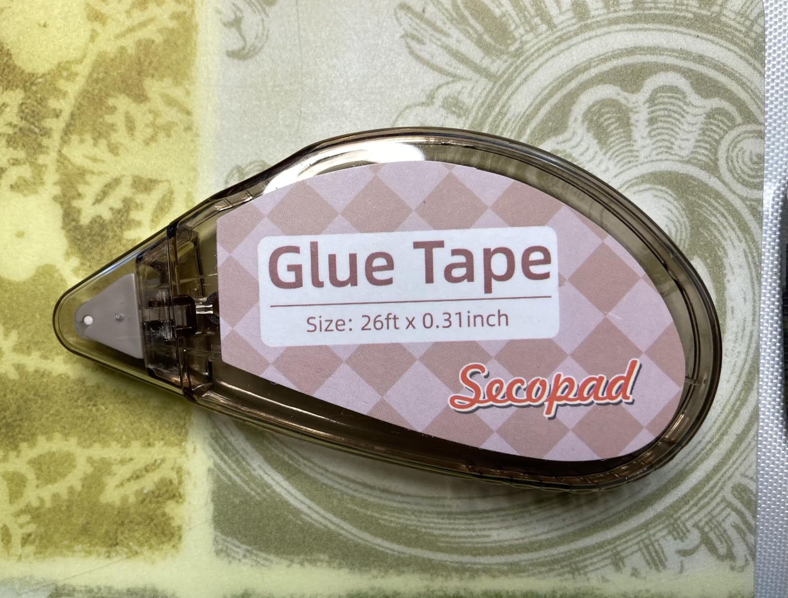 MARCADORUS Glue Tape for Scrapbooking, Double Sided Tape Roller 106Ft Total | 4-Pack 26Ft x 0.31In Tape Runner, Adhesive for Photos, Card Making, Paper Crafts, School, Journaling & Scrapbooking Supplies customer photo 2