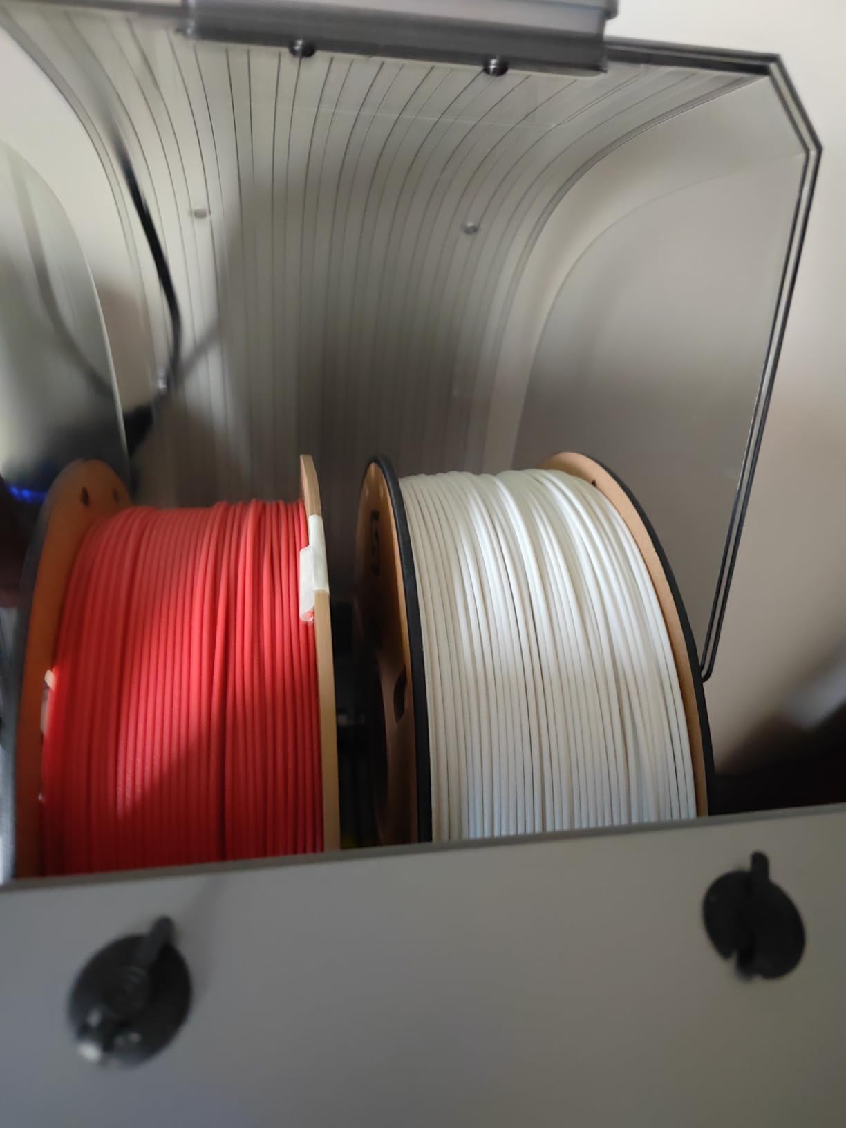 2026 New Creality Space PI Filament Dryer Plus, Dual-Spool 3D Printing Filament Dryer Box, Adjustable Temp 45℃-70℃, 360° Hot-Air & Real-Time Humidity Monitor, 12 Filament Presets customer photo 2