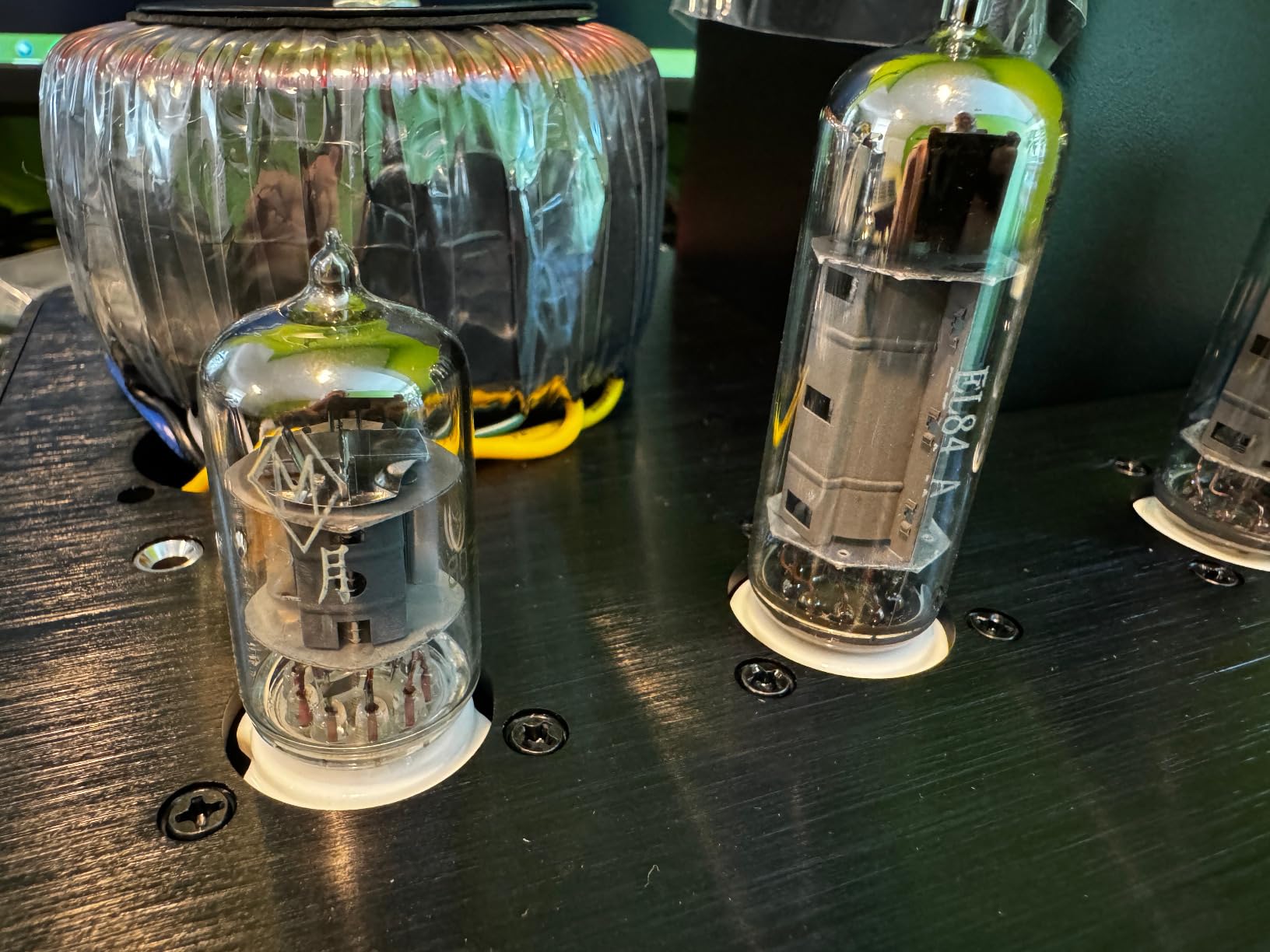 Tube Amplifier, Stereo Vacuum Tube Class A/B Amplifier,Integrated Amplifier with Bluetooth 5.0,Subwoofer Output, Headphone Output, Record Player Phono Preamp and USB DAC customer photo 1