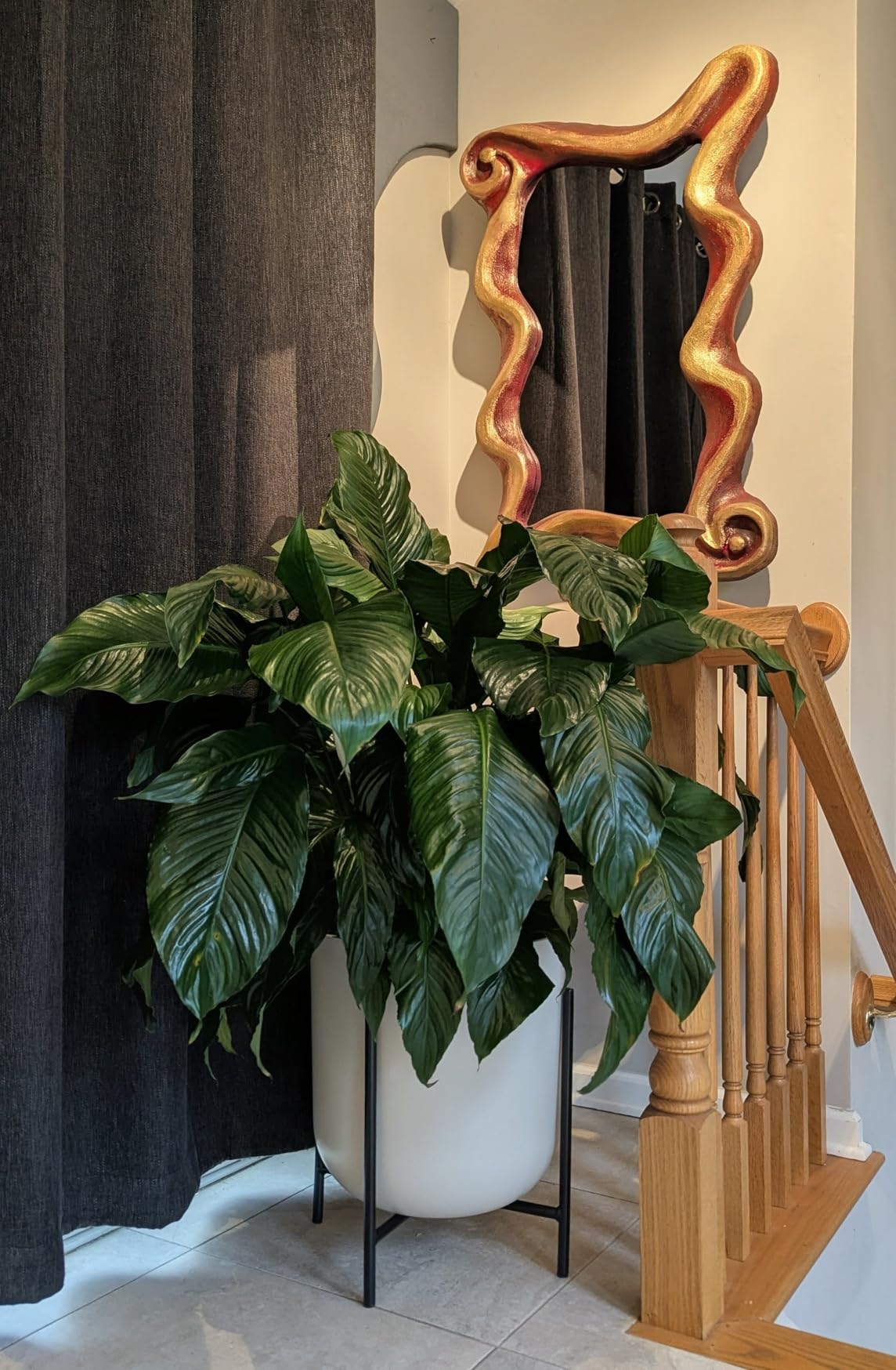 Veradek Mason Series Raised Lima Planter, Round Planter with Stand, Made From a Durable Plastic-Stone Composite & Comes With Metal Stand customer photo 2