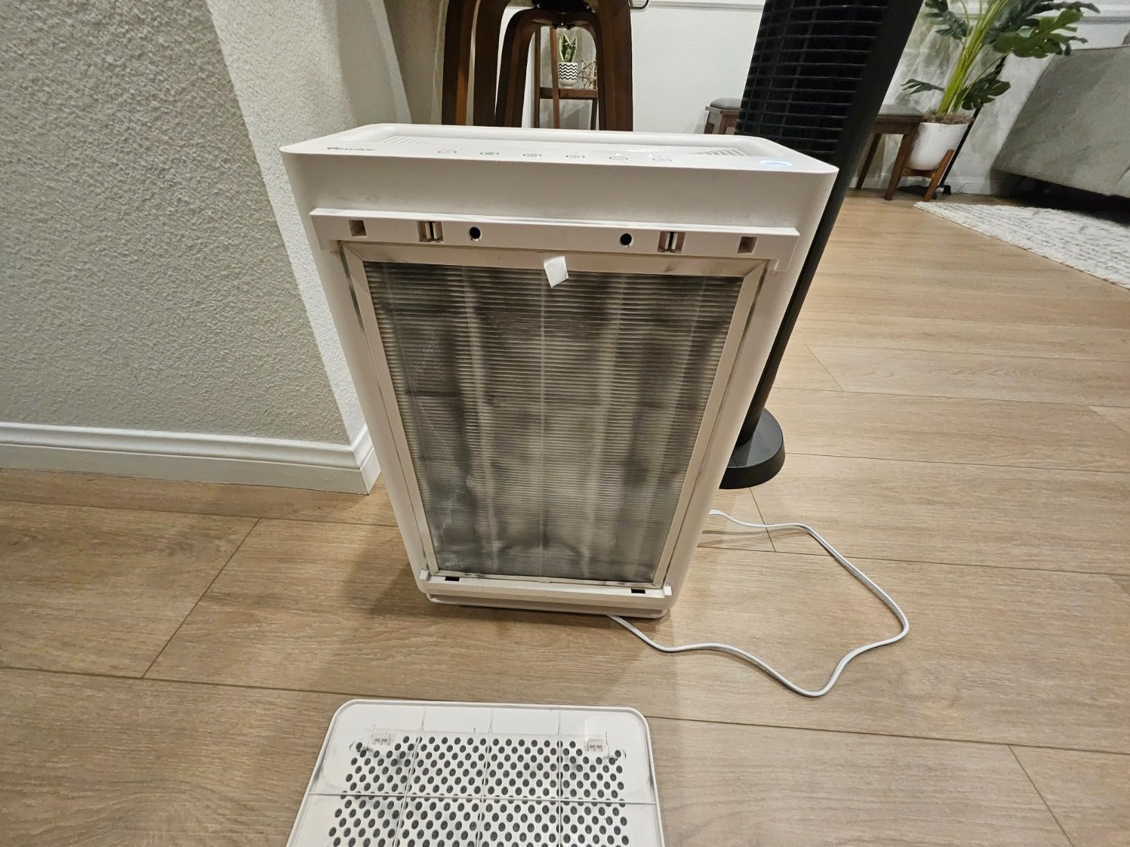 VEWIOR Air Purifier for Home Large Room Bedroom H13 True HEPA up to 2535ft² | Air Cleaner with PM2.5 Display Air Quality Sensor, Fragrance Diffuser for Wildfire Smoke Pet Hair Dust customer photo 2