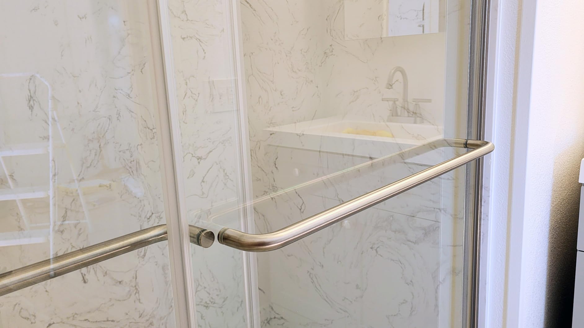 Royal Guard Double Sliding Shower Door, 56-60