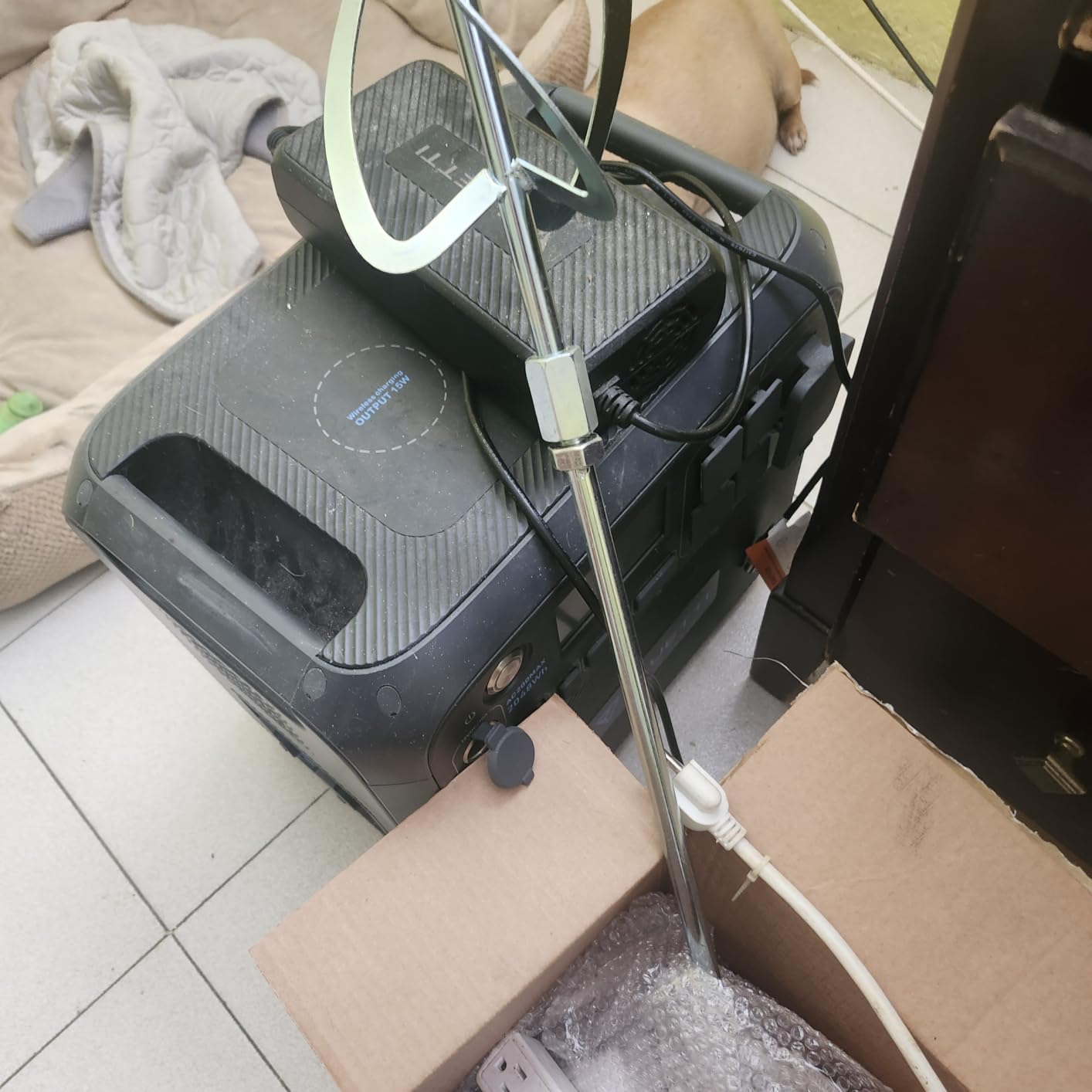 Cement Mixer 2300W, Handheld Electric Concrete Mixer with 6 Adjustable Speed, 110V Portable Mud Mixer Paint Mixer for Motar Grout Plaster Thinset Fodder Stirring Tool customer photo 2