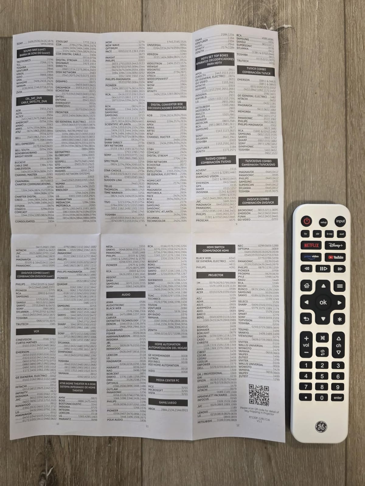 GE Rechargeable TV Remote Control, Universal Remote Control, Backlit, 4-Device, 80984 customer photo 1