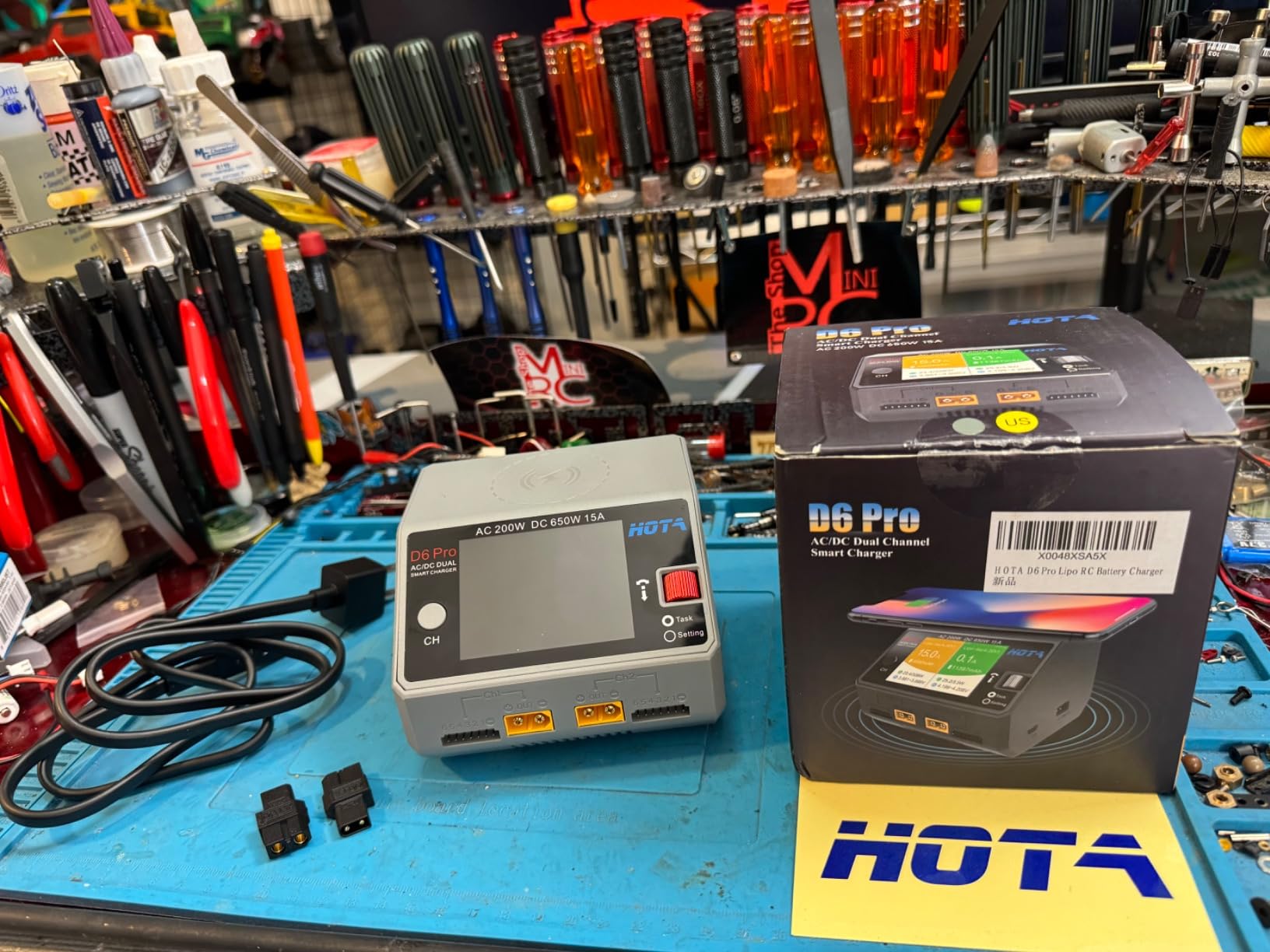 HOTA D6 Pro Dual Channel RC Battery Charger for 1-6S Lipo Batteries customer photo 2