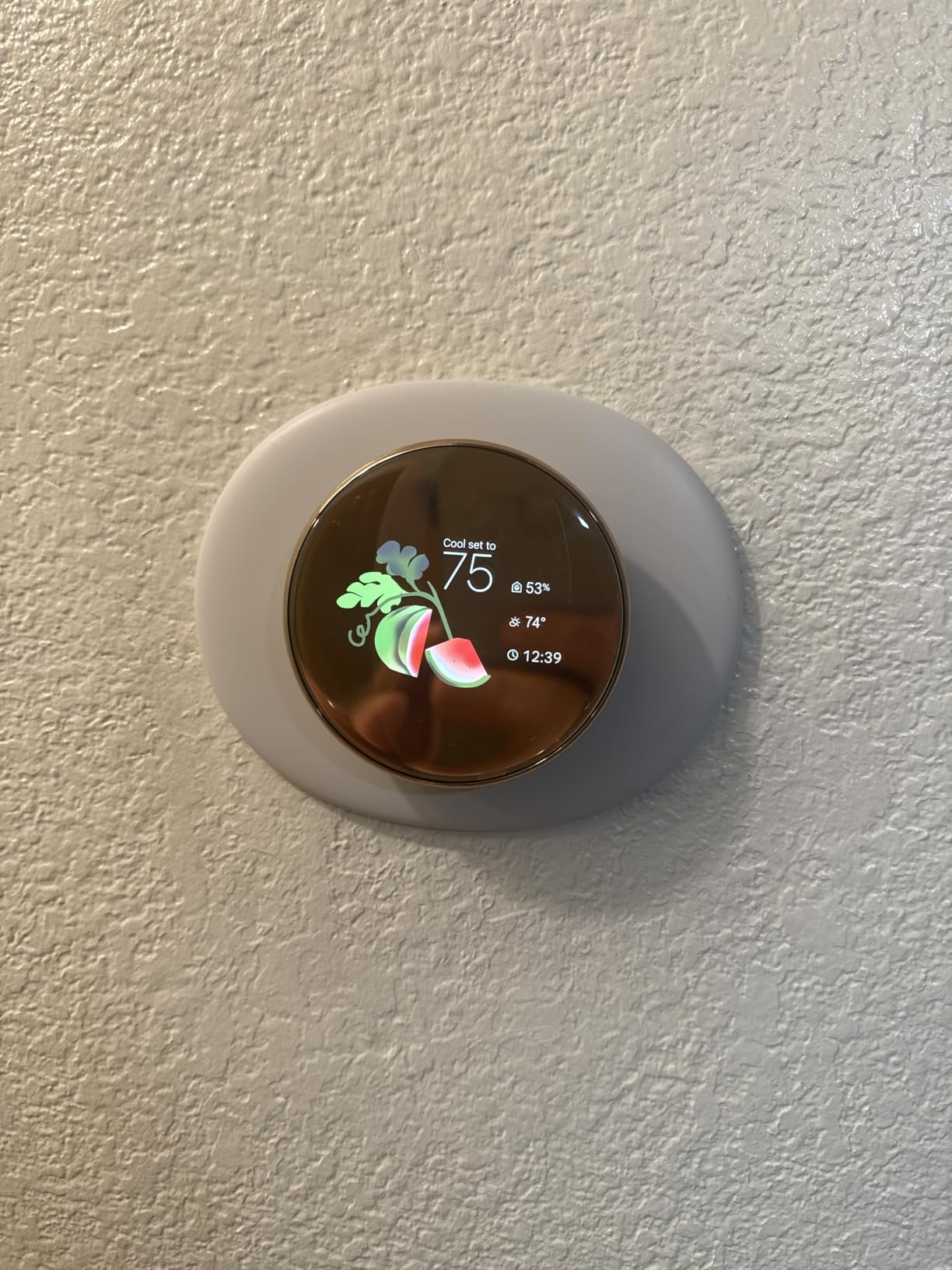 Google Nest Learning Thermostat (4th gen) + Nest Temperature Sensor (2nd gen) - Obsidian customer photo 1