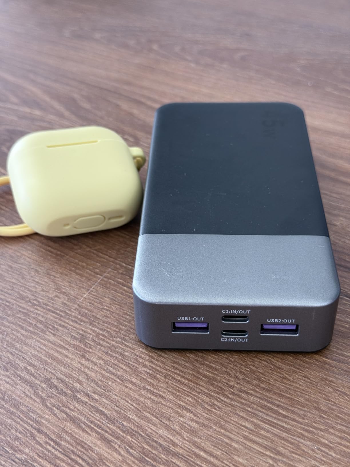 NOBIS Portable Charger 45W 20000mAh Power Bank Fast Charging | 2C+2A Battery Pack with C to C Cable, Battery Bank with Digital Display for iPhone Android Laptop etc customer photo 1