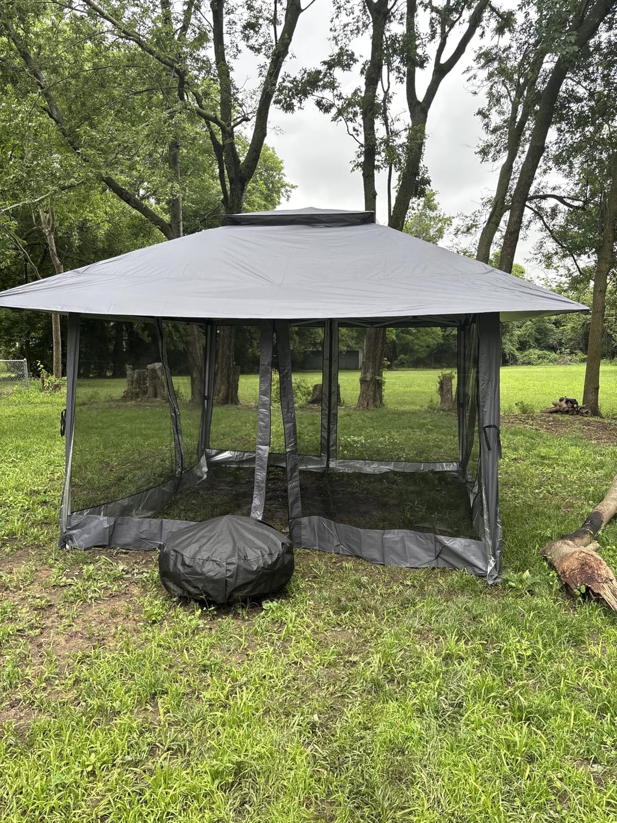 Bealife 11x11 Pop Up Gazebo Tent with Mosquito Netting - Beige | Instant Gazebo, Canopy Party Tent with Roller Bag, Pop Up Canopy for Parties Patio Lawn Backyard Garden Deck customer photo 1