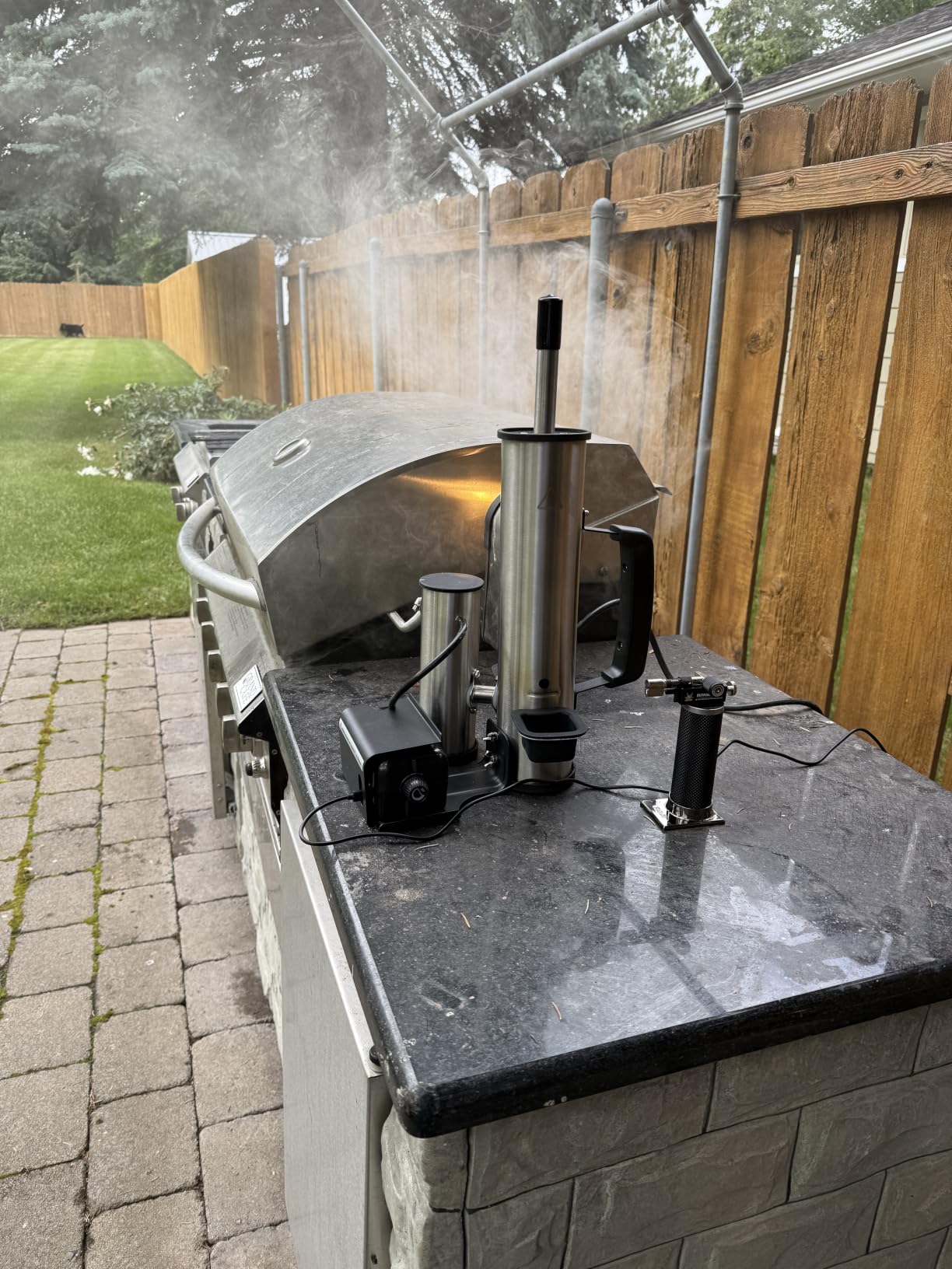 Smoke Generator For Cheese, Smoke Tube For Pellet Smoker, Portable Electric Smoke Maker Outdoor Smoker Accessories, Hot or Cold Smoking Attachment for any Grill or Smoke, Best Gifts for Men, Dad customer photo 1