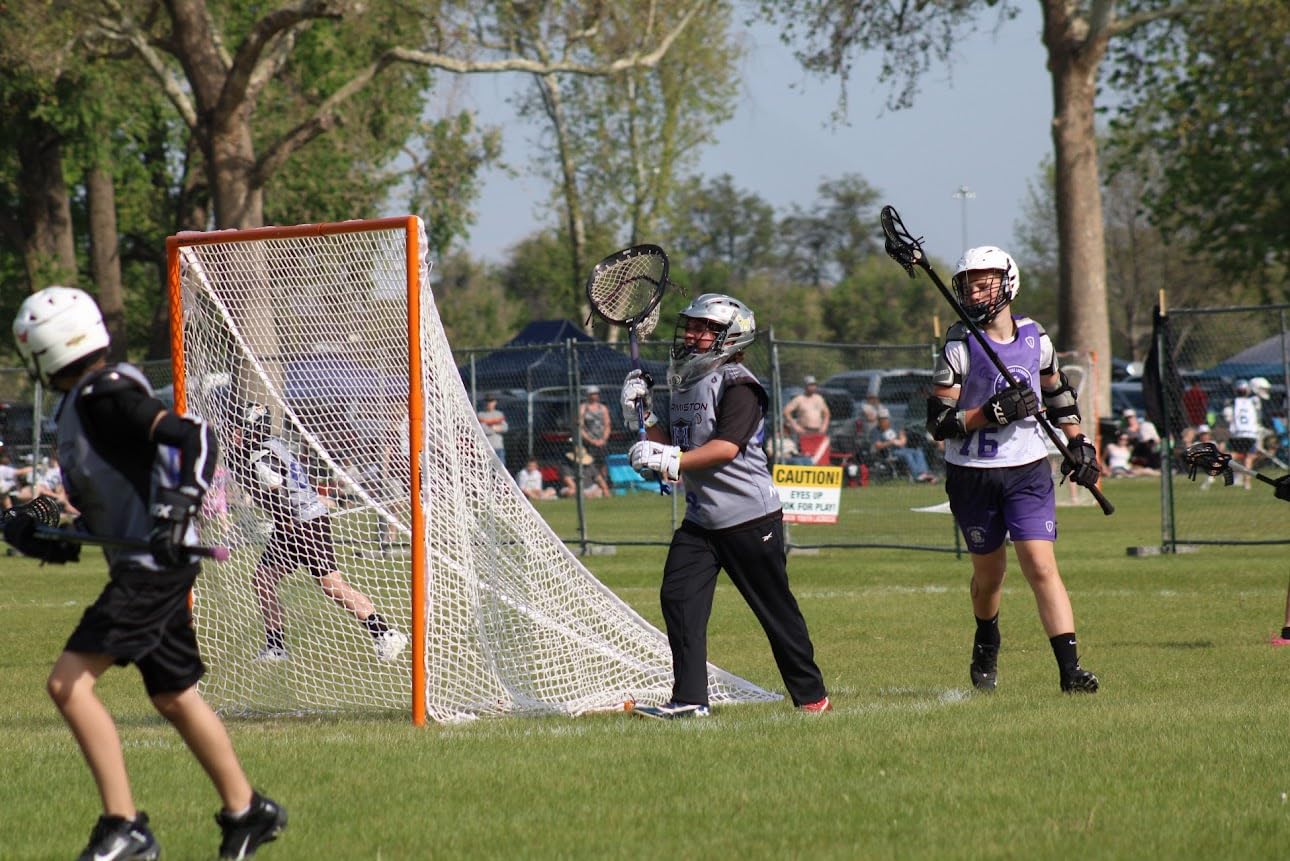 STX Eclipse 3 Lacrosse Goalie Head, Unstrung customer photo 1