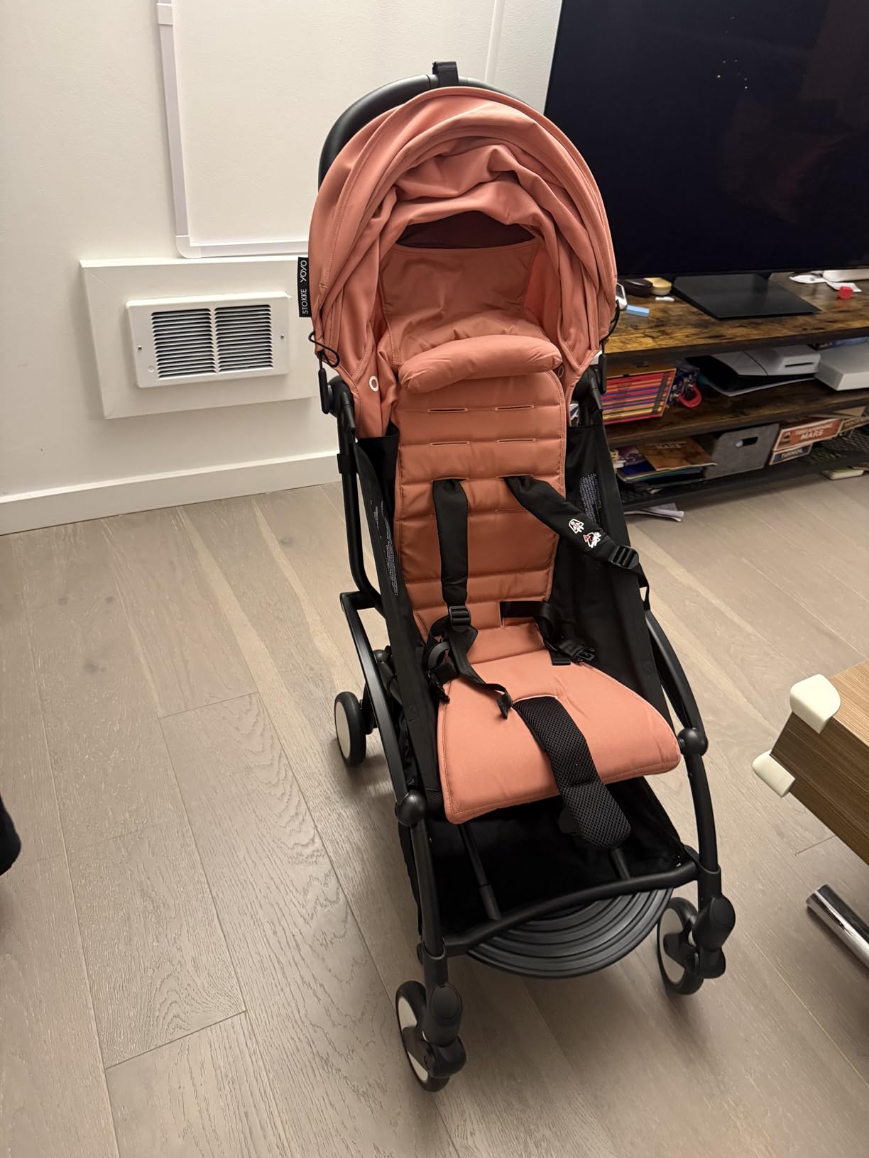 Stokke YOYO3 Travel Stroller from 6 Months, Easy Fold, Black/Taupe customer photo 1