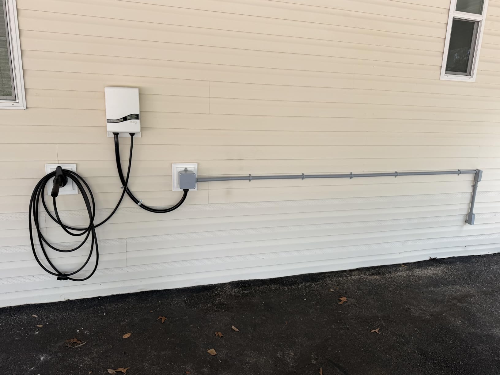 EMPORIA Pro Level 2 EV Charger with PowerSmart - 48 amp Fast EV Charger for Home with Hardwire and J1772 Connector - 240v Electric Vehicle Charging Station and 25' EV Charging Cable customer photo 1