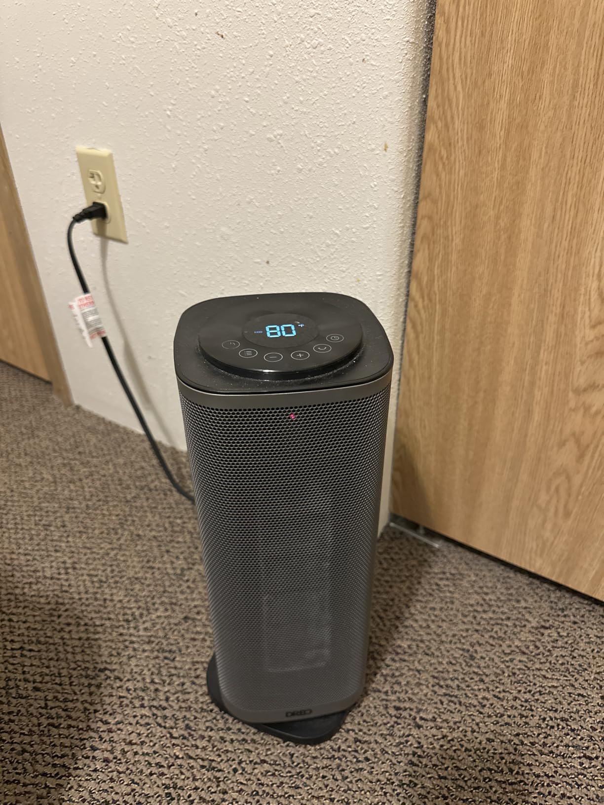 DREO Space Heaters for Indoor Use, Fast Heating Portable Heater with Remote | 11.8 ft/s Fast Heating, Large PTC Ceramic, Quiet Operation, Remote Control, Digital Thermostat and Shield360° Safety customer photo 1