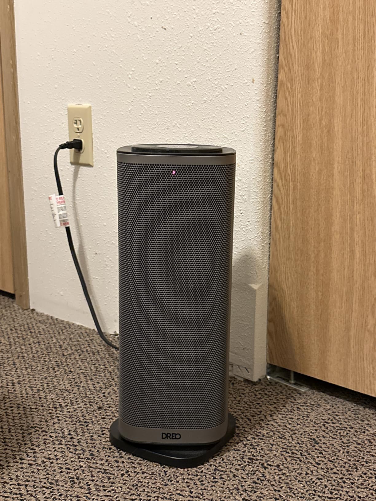 DREO Space Heaters for Indoor Use, Fast Heating Portable Heater with Remote | 11.8 ft/s Fast Heating, Large PTC Ceramic, Quiet Operation, Remote Control, Digital Thermostat and Shield360° Safety customer photo 2