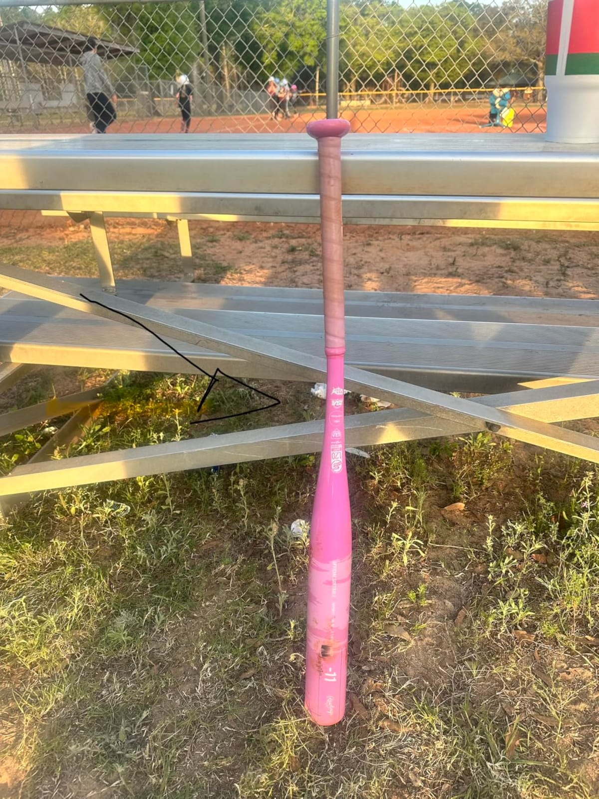 Rawlings| Ombre Fastpitch Softball Bat | -11 Drop | 1 Pc. Aluminum customer photo 1