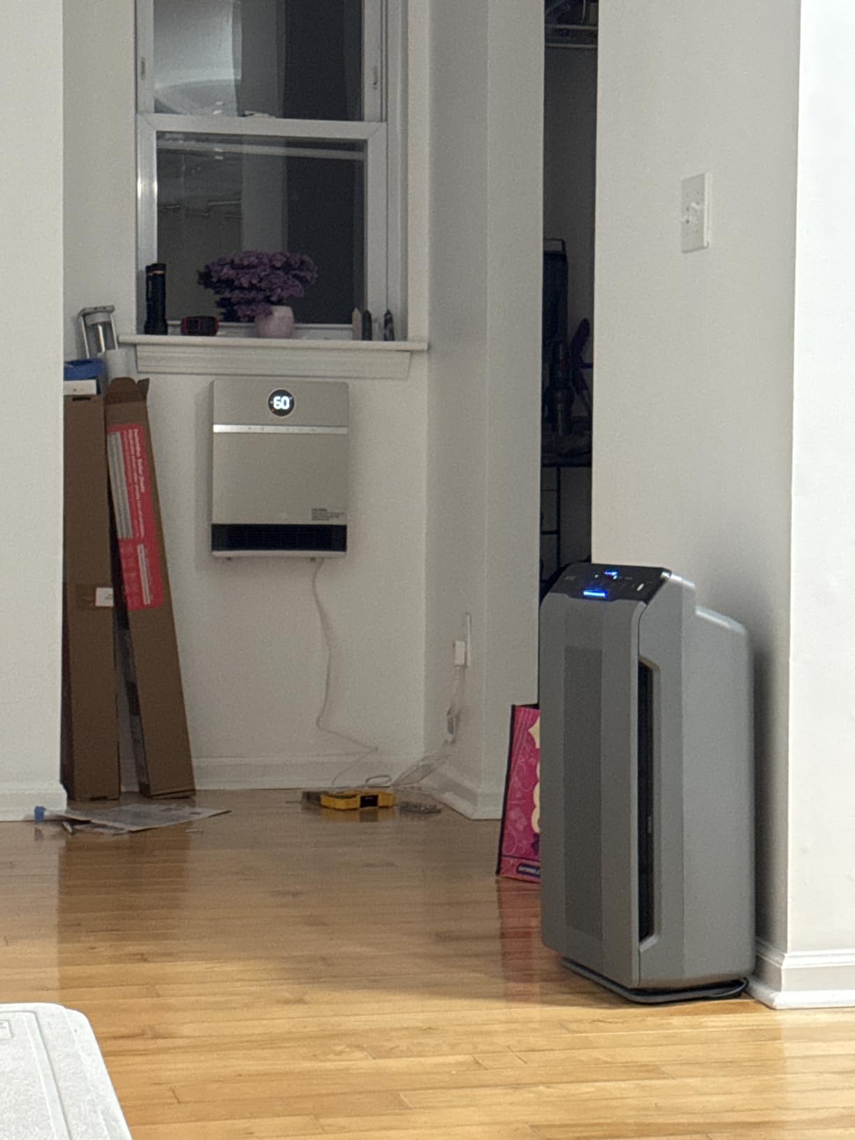 DREO Smart Electric Wall Heater for Indoor Use, Bathroom, Works with Alexa | ALCI Plug, IP24 Wall Mounted Space Heater, Adjustable Thermostat, Remote Control, 11.5 ft/s Heating, 28dB Quiet Operation customer photo 2