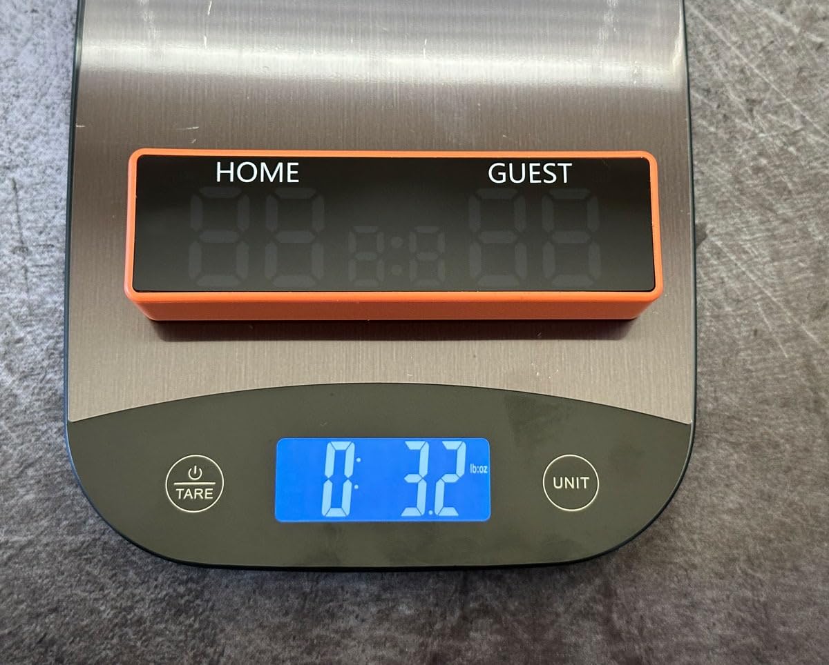 Mini Digital Scoreboard - Portable Tabletop Scoreboard for Games, Wireless Electronic Scoreboard with Buzzer, Score Keeper for Cornhole/Pickleball/Backyard Fun/Game Night customer photo 1