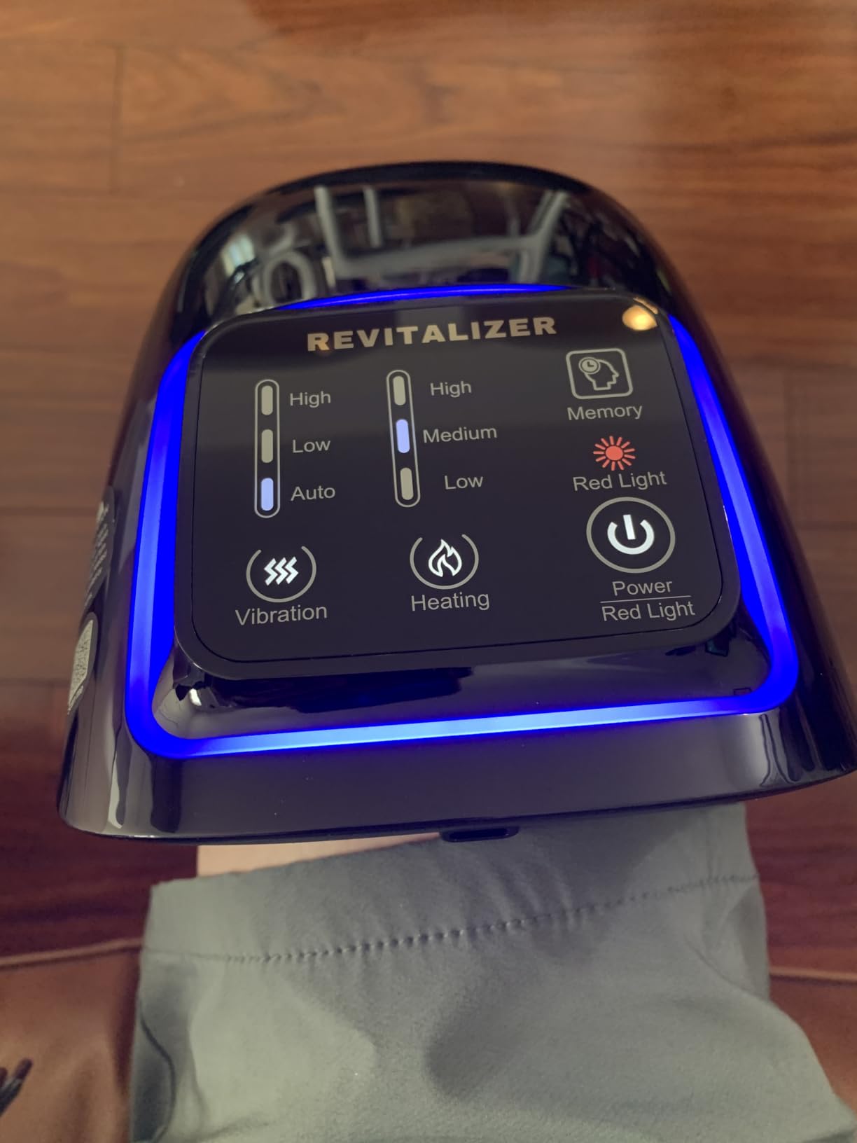 FORTHiQ Knee Massager Pro+ for Pain Relief with Heat and Dual Red Light Therapy, Adjustable Straps, Memory Function, Relax Tight Muscles, Ideal Gift for Men & Women, FSA-HSA Eligible customer photo 2