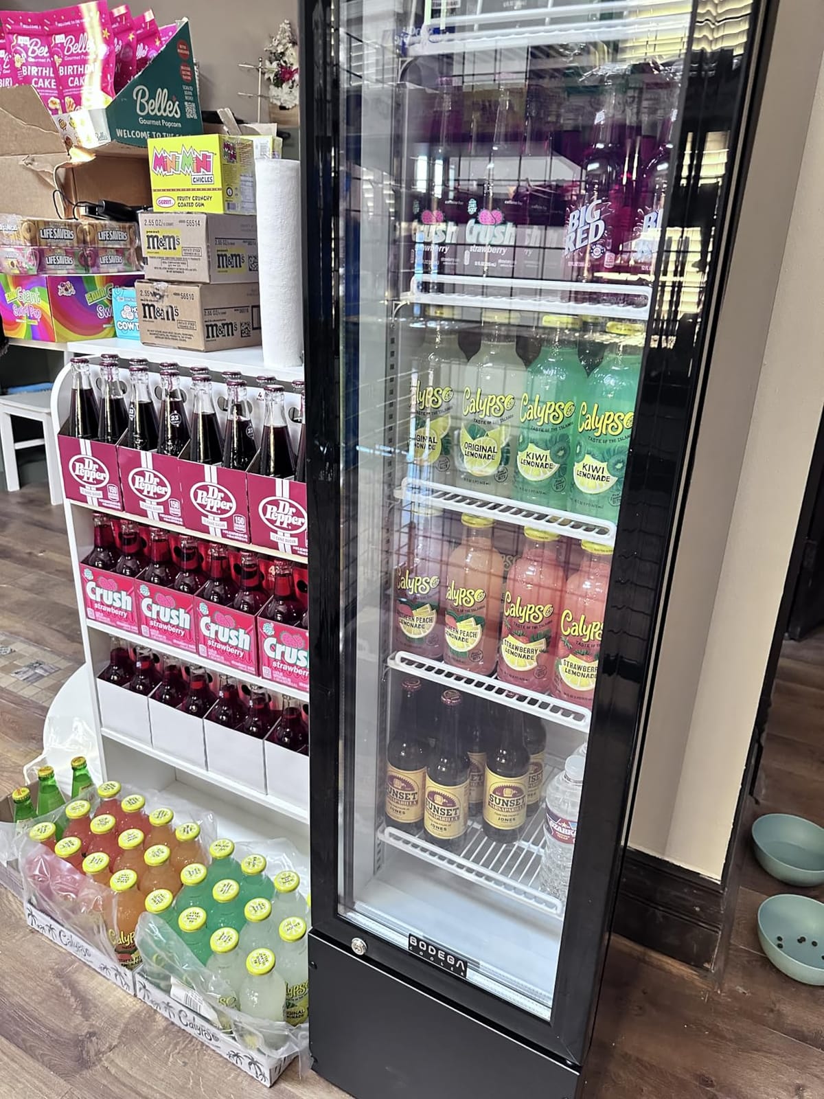 BODEGACOOLER Commercial Refrigerator, 36.8 Cu.Ft Glass Door Beverage Cooler | Upright Double Door Merchandiser Display Refrigerator with Soft LED Light, Adjustable Shelves, 4 Heavy-Duty Casters customer photo 1