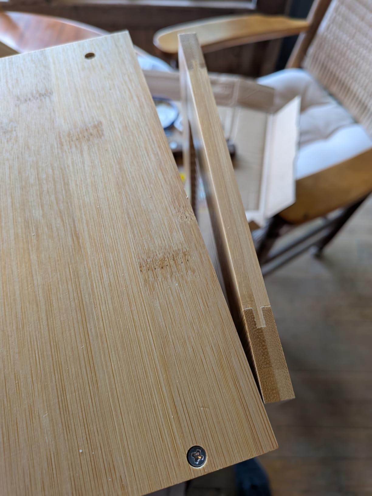 Bread Box for Kitchen Countertop, Homemade Bread - Bamboo Cutting Board Lid | Large Bread Box for Homemade Bread - Storage Bread Box with Cutting Board Lid customer photo 1