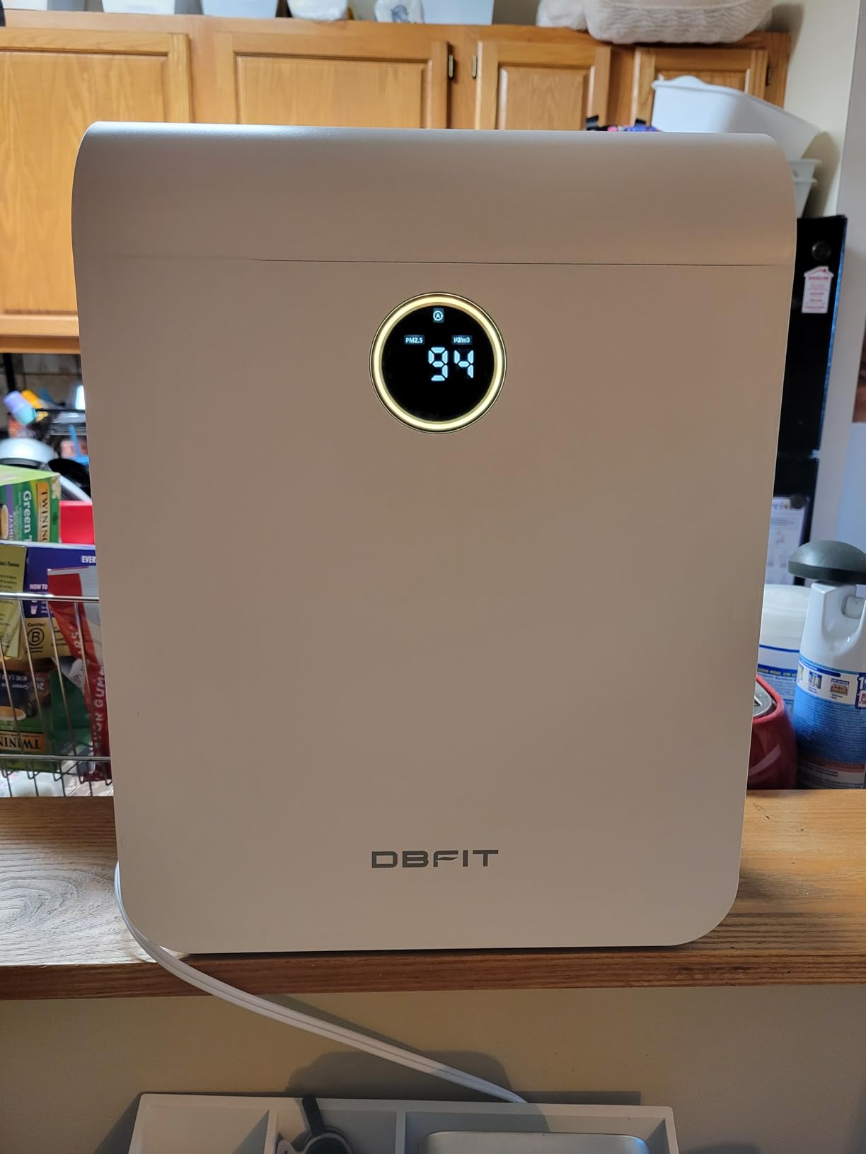 Air Purifiers for Home Large Room Up to 2590 ft² with PM 2.5 Display Air Quality Sensor, DBFIT H13 HEPA Air Purifier with Washable Filter, Auto Mode, Air Cleaner for Smoke Dust Pollen Pets Hair Odor customer photo 1
